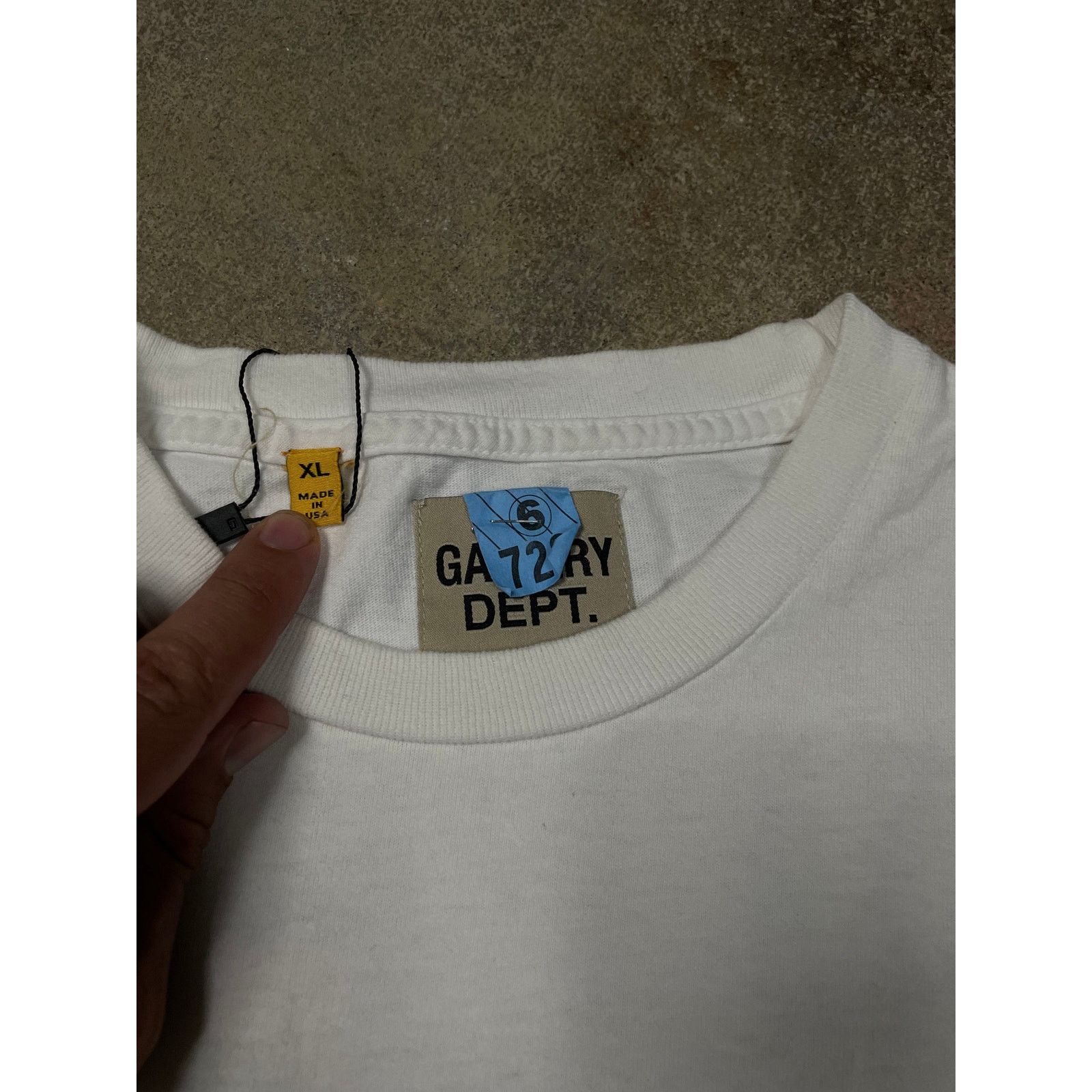 Gallery Dept. Gallery Dept ATK LS White Black Used XL Size US XL / EU 56 / 4 - 4 Thumbnail