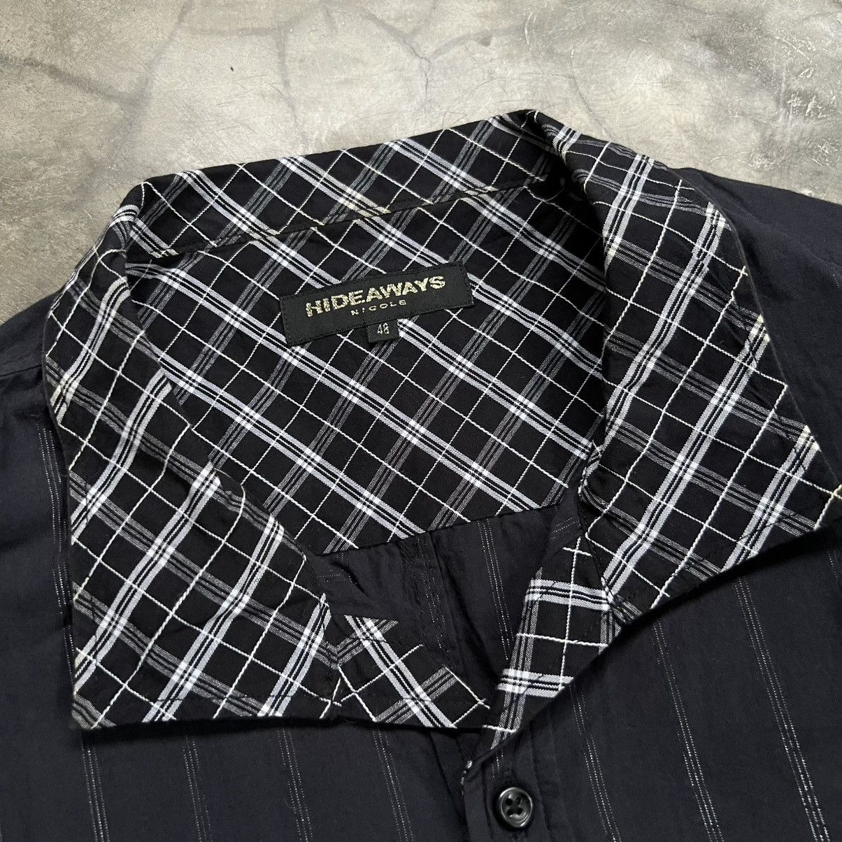 HIDEAWAYS 2000s Hideaways by Nicole Vkei Style Button Shirt Size US L / EU 52-54 / 3 - 5 Thumbnail