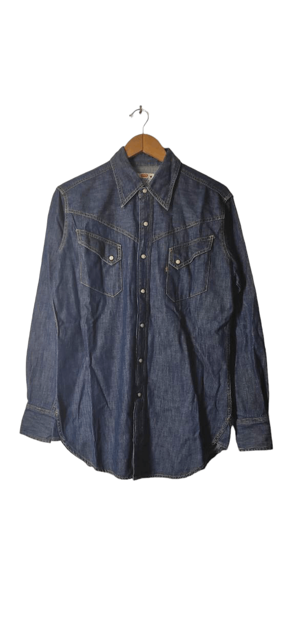 Levi's VINTAGE LEVIS 90S CHAMBRAY DENIM MADE IN HONG KONG Size US M / EU 48-50 / 2 - 1 Thumbnail
