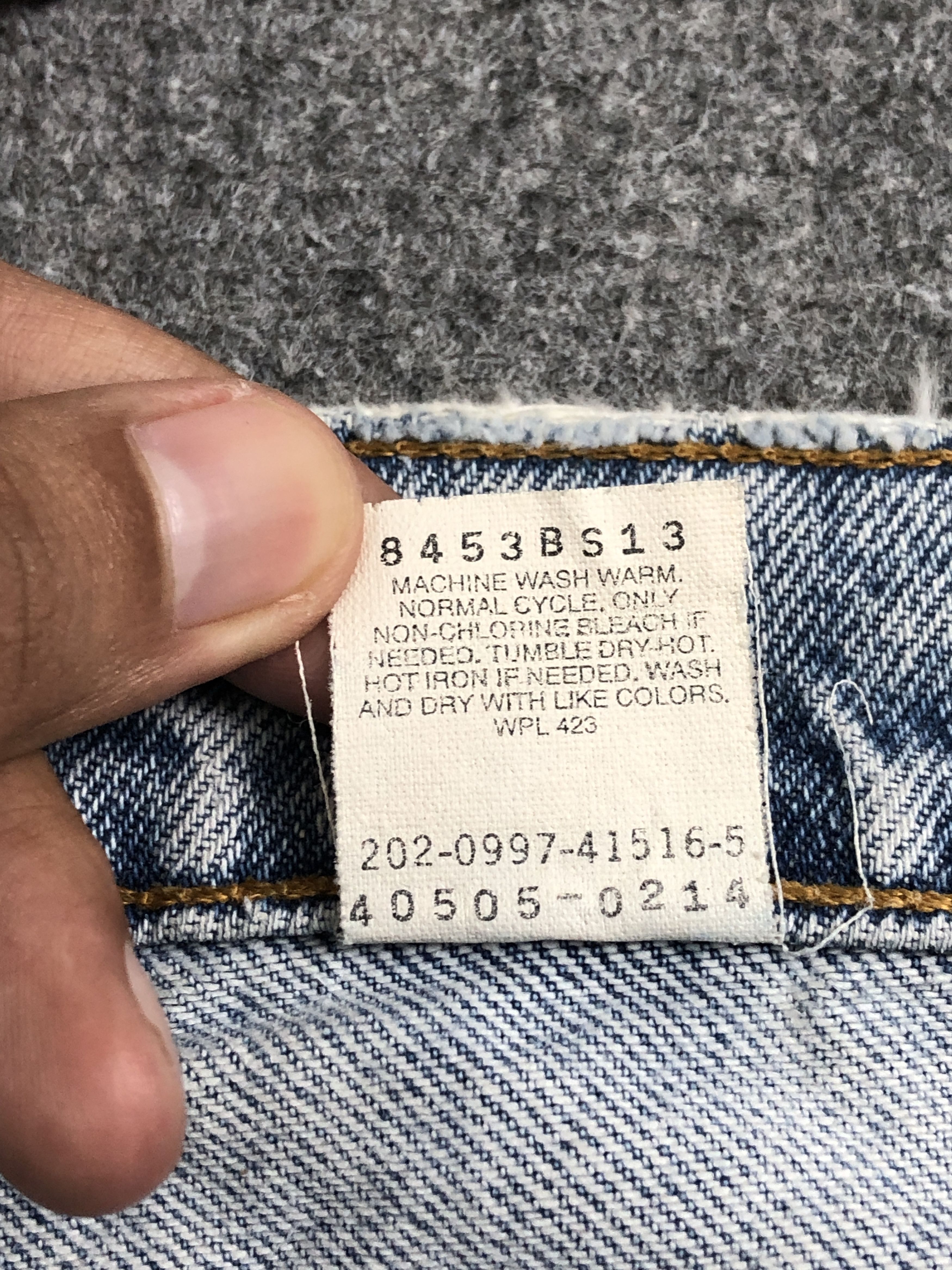 Levi's Vintage 90s Levi's 505 Orange Tabs Jeans DP2522 Size US 32 / EU 48 - 8 Thumbnail
