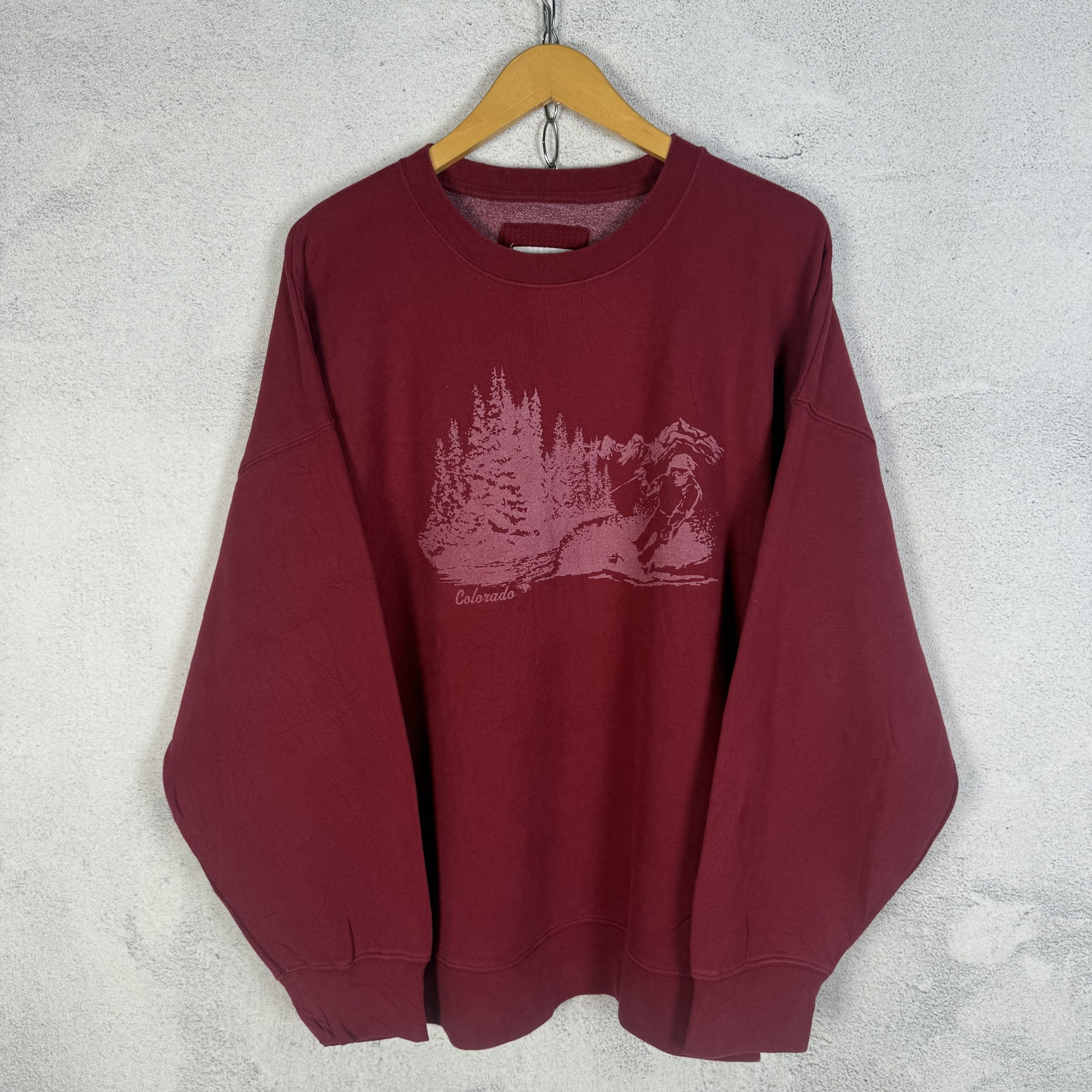 American Eagle Outfitters American Eagle Colorado Sweatshirt Crewneck Size US XL / EU 56 / 4 - 1 Thumbnail