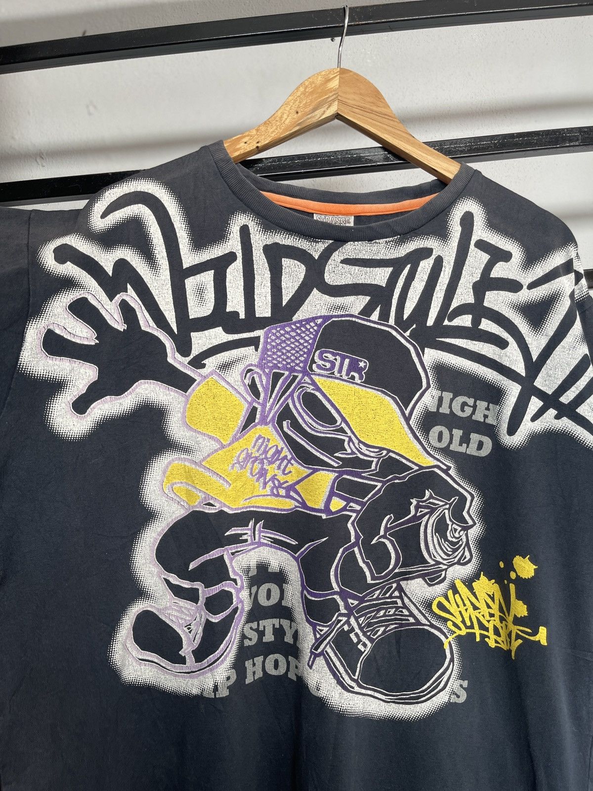Japanese Brand Distressed Strange Heaven Hip Hop Style Size US L / EU 52-54 / 3 - 2 Thumbnail