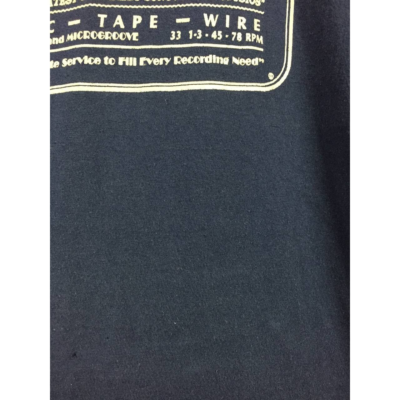 Fruit Of The Loom Vtg Y2K Memphis Recording Service Modern Studios Tee Size US XXL / EU 58 / 5 - 5 Thumbnail