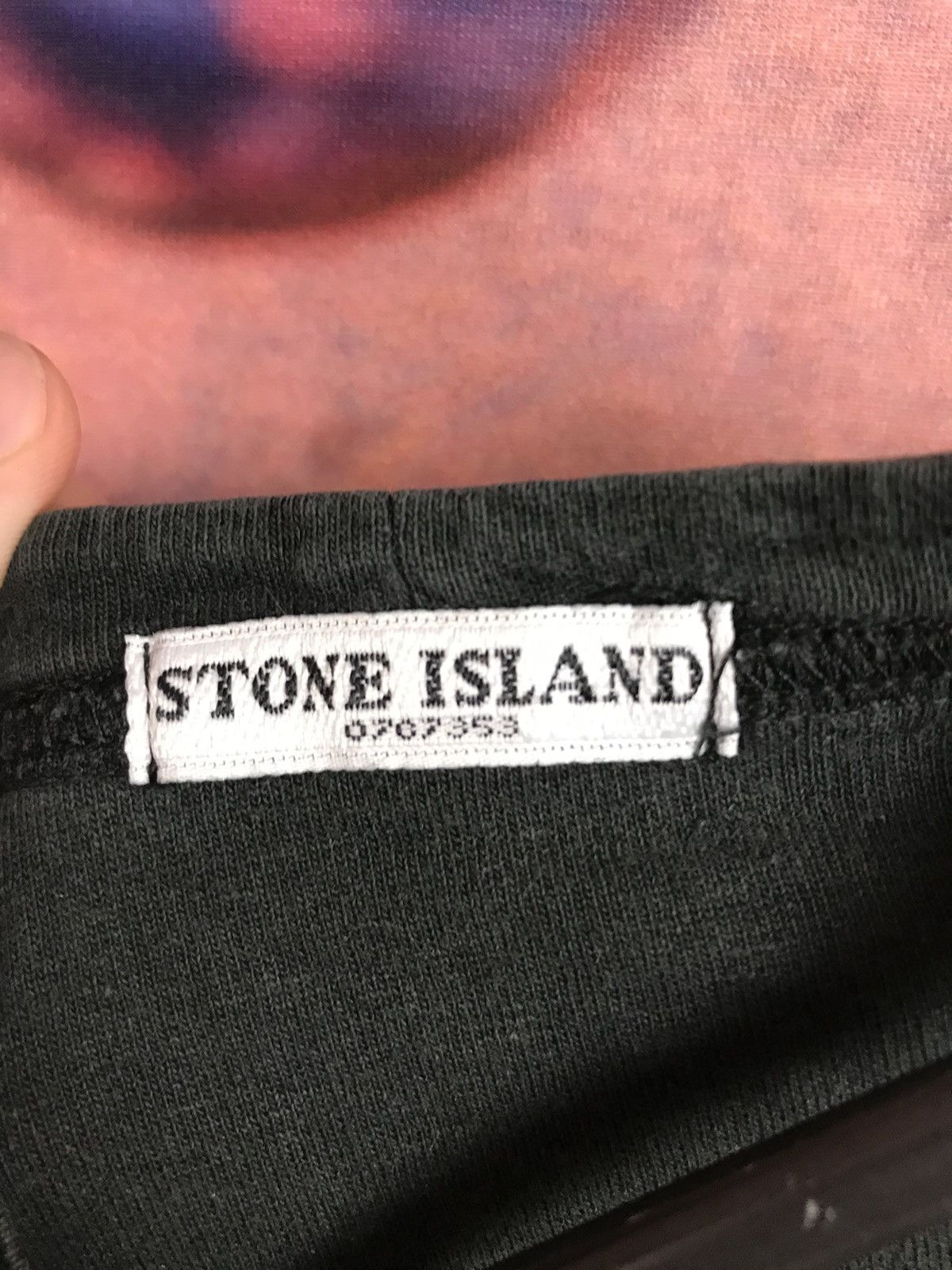 Vintage Vintage Stone Island Italy single stitch t shirt Size US S / EU 44-46 / 1 - 4 Thumbnail