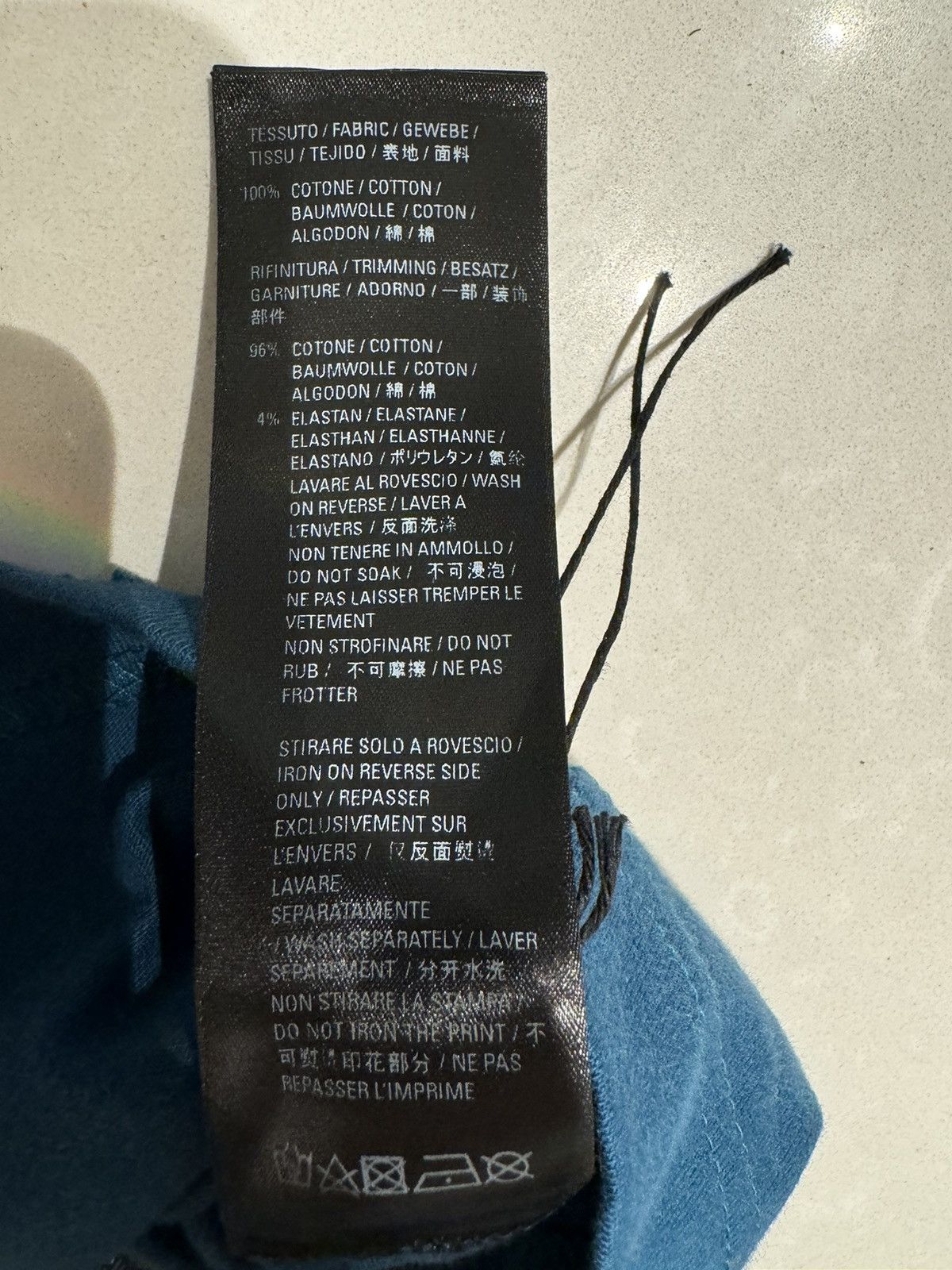 Balenciaga BALENCIAGA DESTROYED LONGLSLEEVE Size US L / EU 52-54 / 3 - 4 Thumbnail