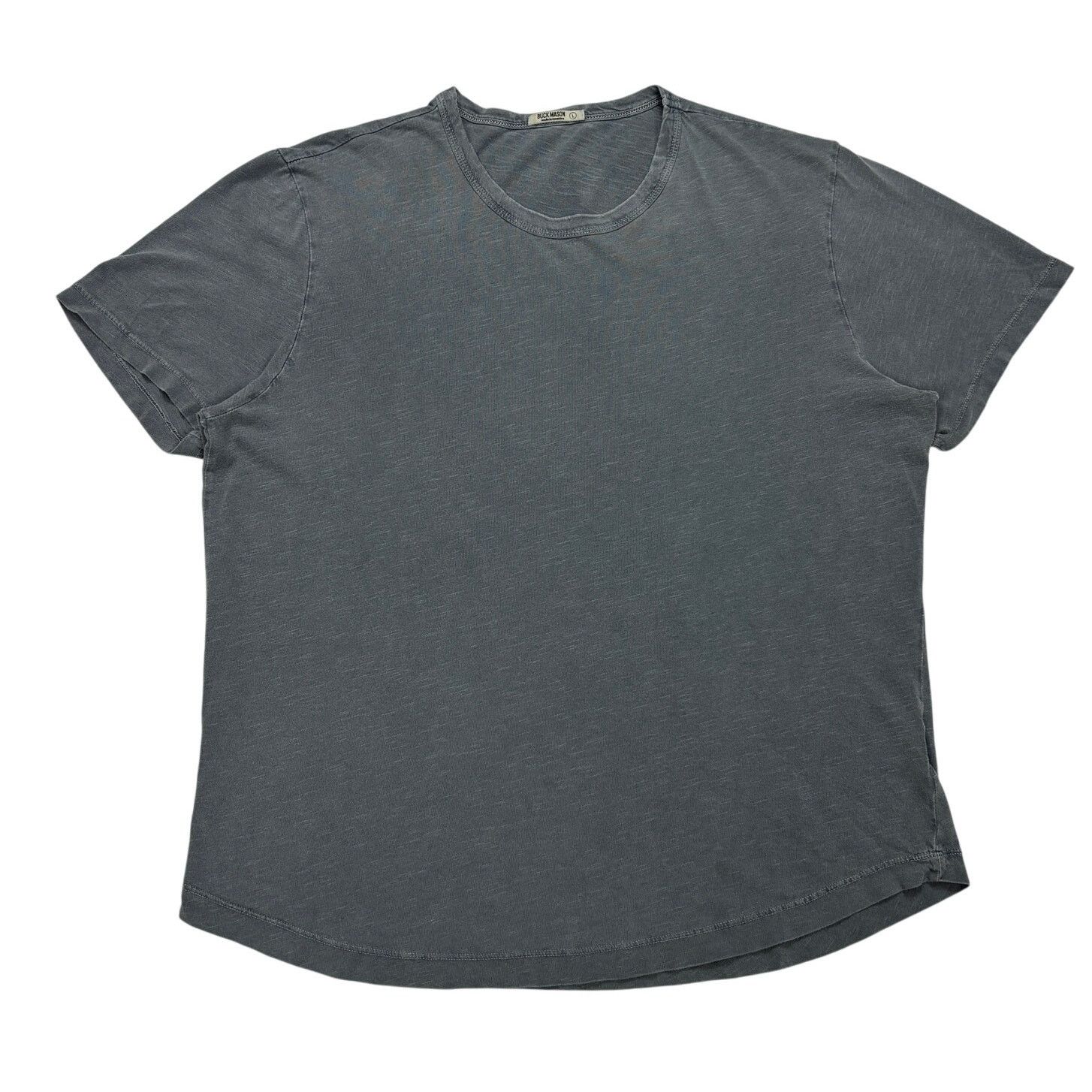 Buck Mason Buck Mason Curved Hem Slub Cotton Short Sleeve T Shirt Large Size US L / EU 52-54 / 3 - 1 Thumbnail