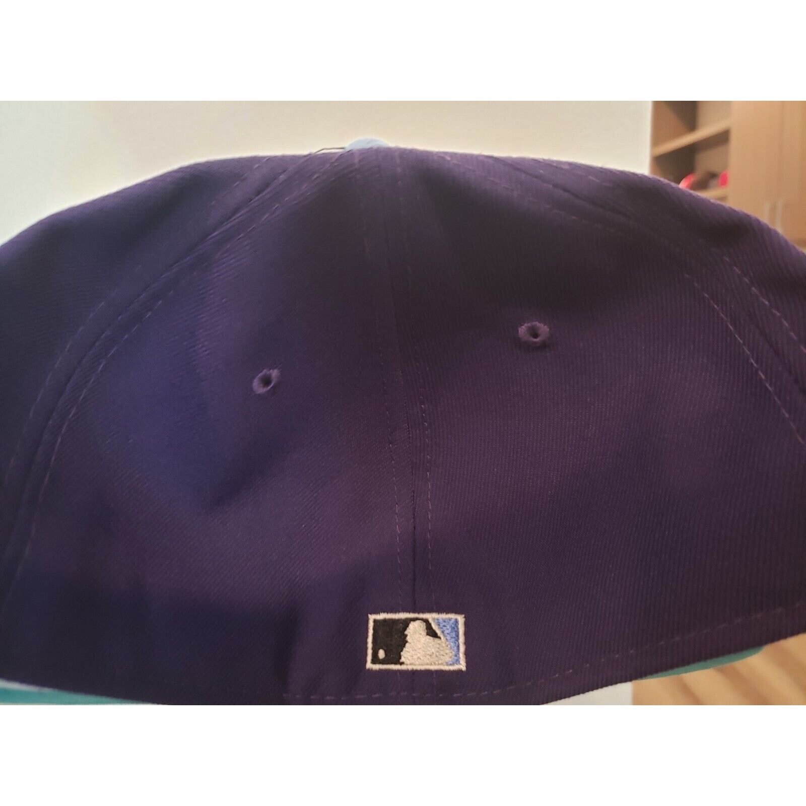 New Era Texas Rangers Hat Cap 40th Ann Purple 59Fifty Size 8 New Era Size ONE SIZE - 3 Thumbnail