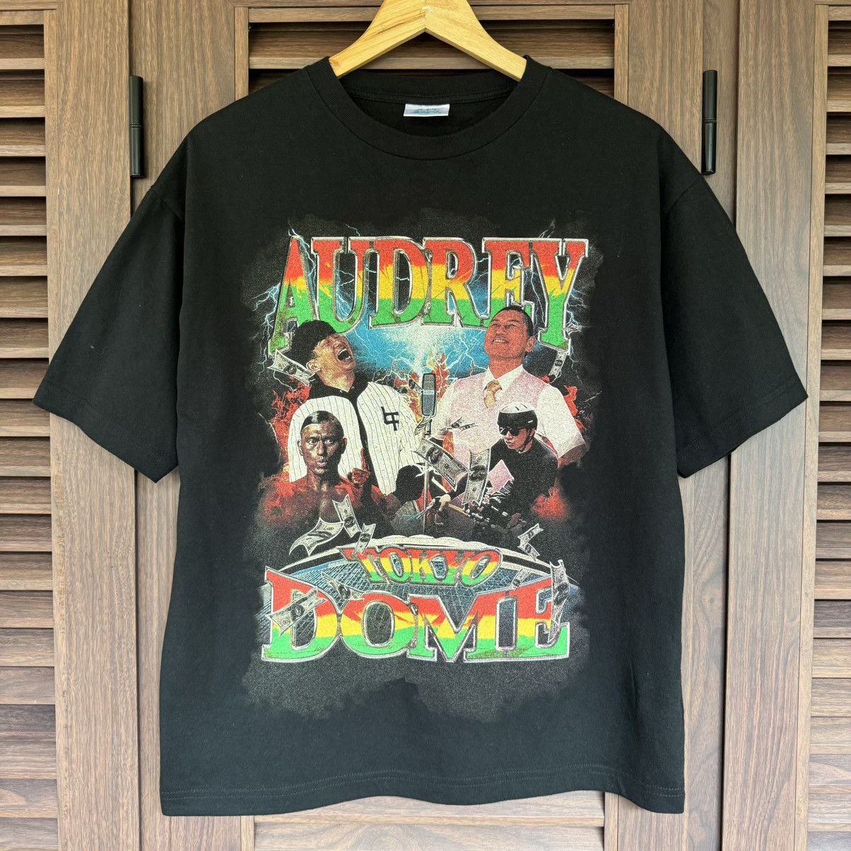 Japanese Brand × Rap Tees Audrey Tokyo Dome All Night Nippon Rap Tee Size US L / EU 52-54 / 3 - 1 Thumbnail
