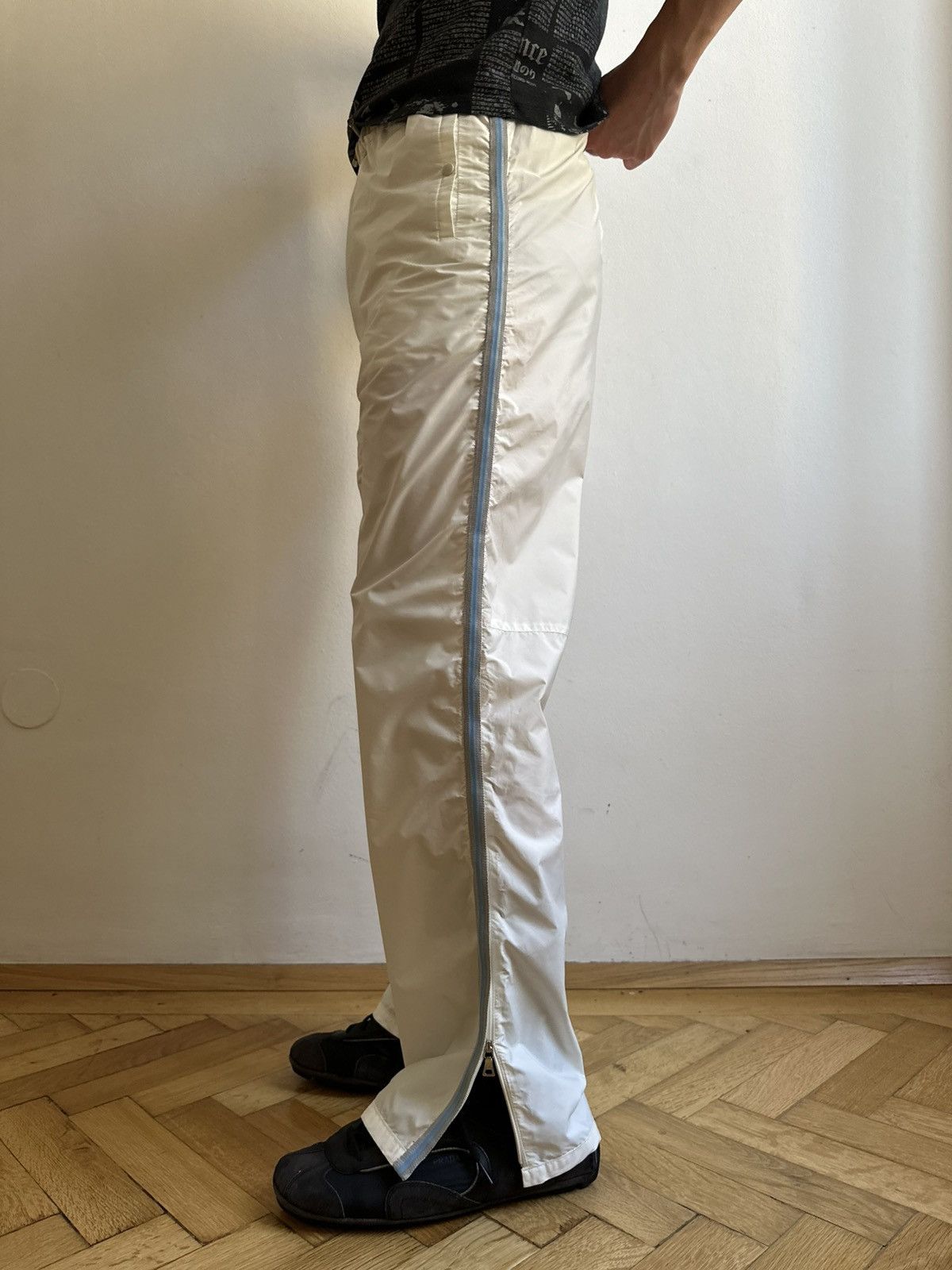 Prada 1999 flight Astro cargo nylon pants bondage archive military