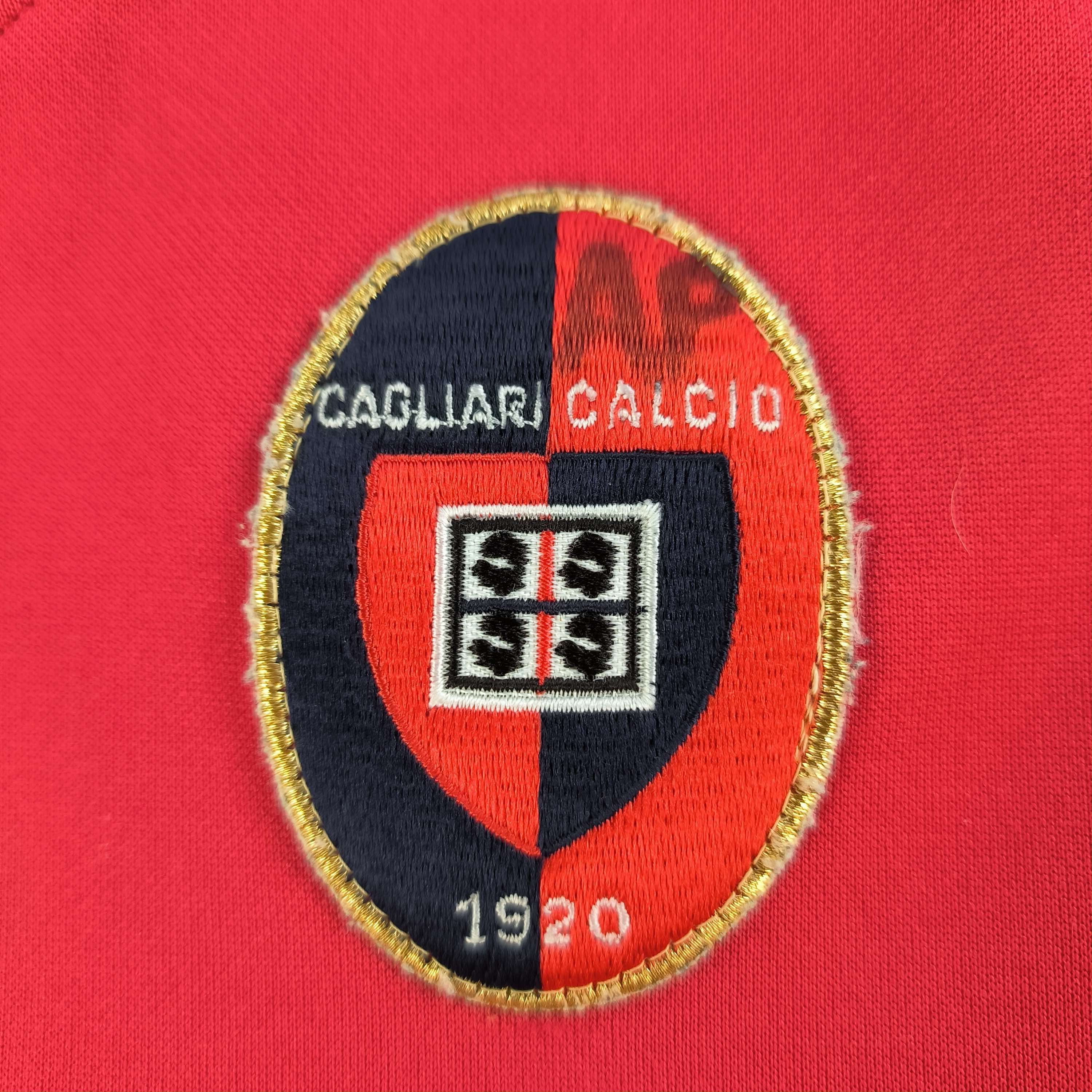 Asics Cagliari 2005-06 Asics training football jersey size XL Size US XL / EU 56 / 4 - 3 Thumbnail