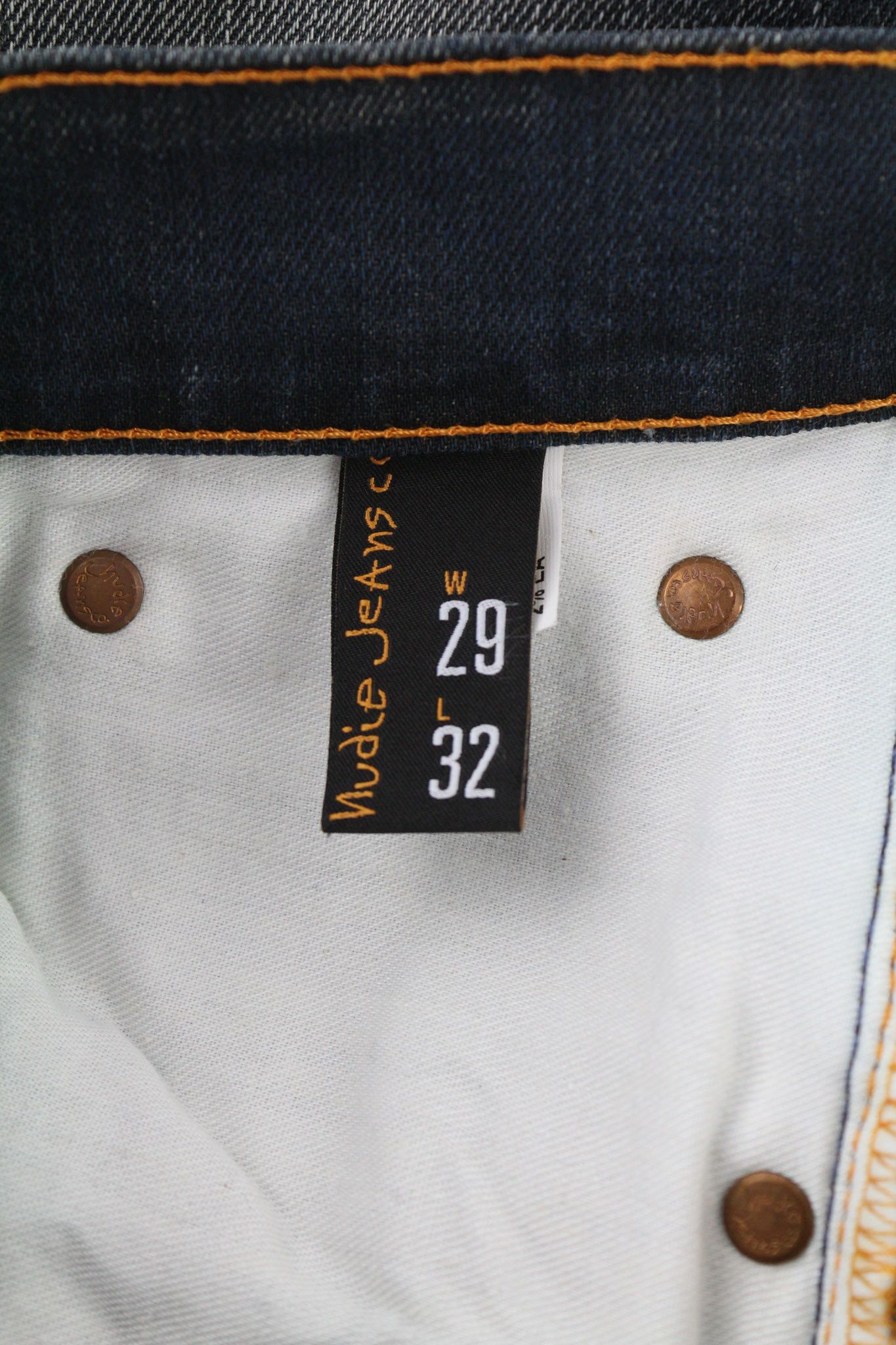 Nudie Jeans THIN FINN GREY AUTHENTIQUE USED W29/L32 Slim Jeans 80423 Size US 29 - 7 Thumbnail