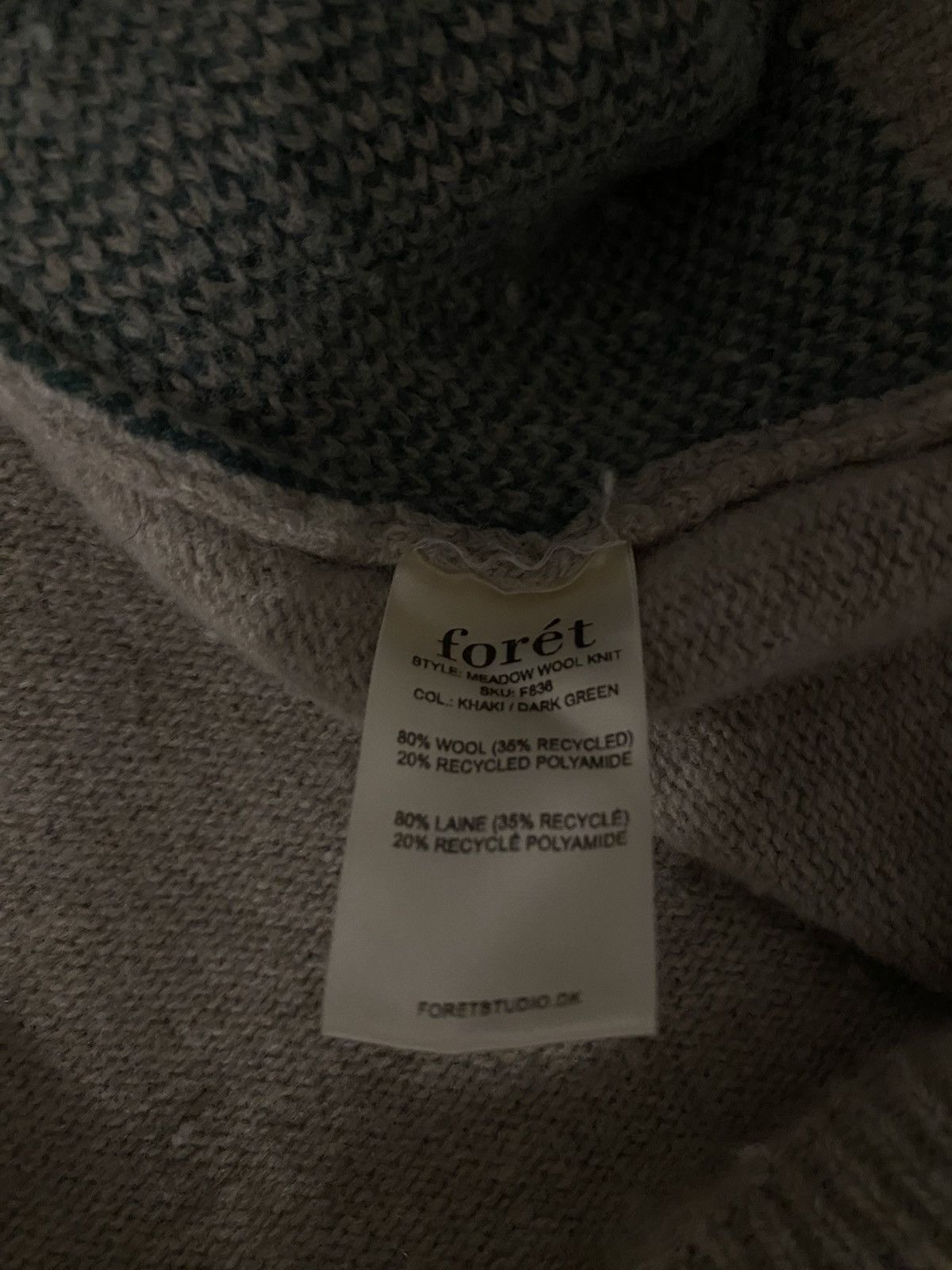 foret forét wool sweater Size US M / EU 48-50 / 2 - 5 Thumbnail