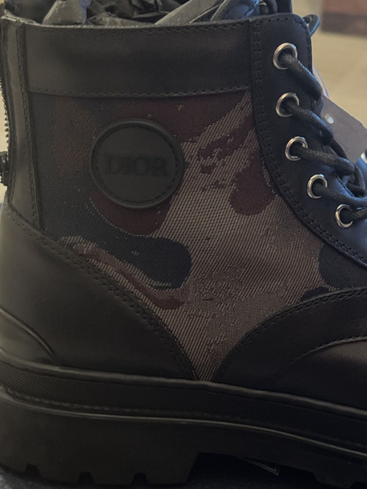 Dior Dior Lace-up Boots Size US 7.5 / EU 40-41 - 3 Thumbnail