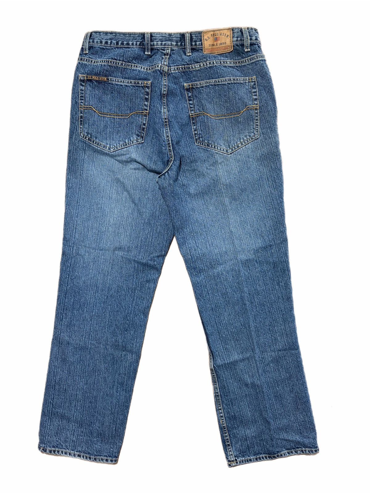 U.S. Polo Assn. U.S. Polo Assn Jeans Mens 36x30 (35x30) Medium Wash Straight Size US 36 / EU 52 - 1 Thumbnail