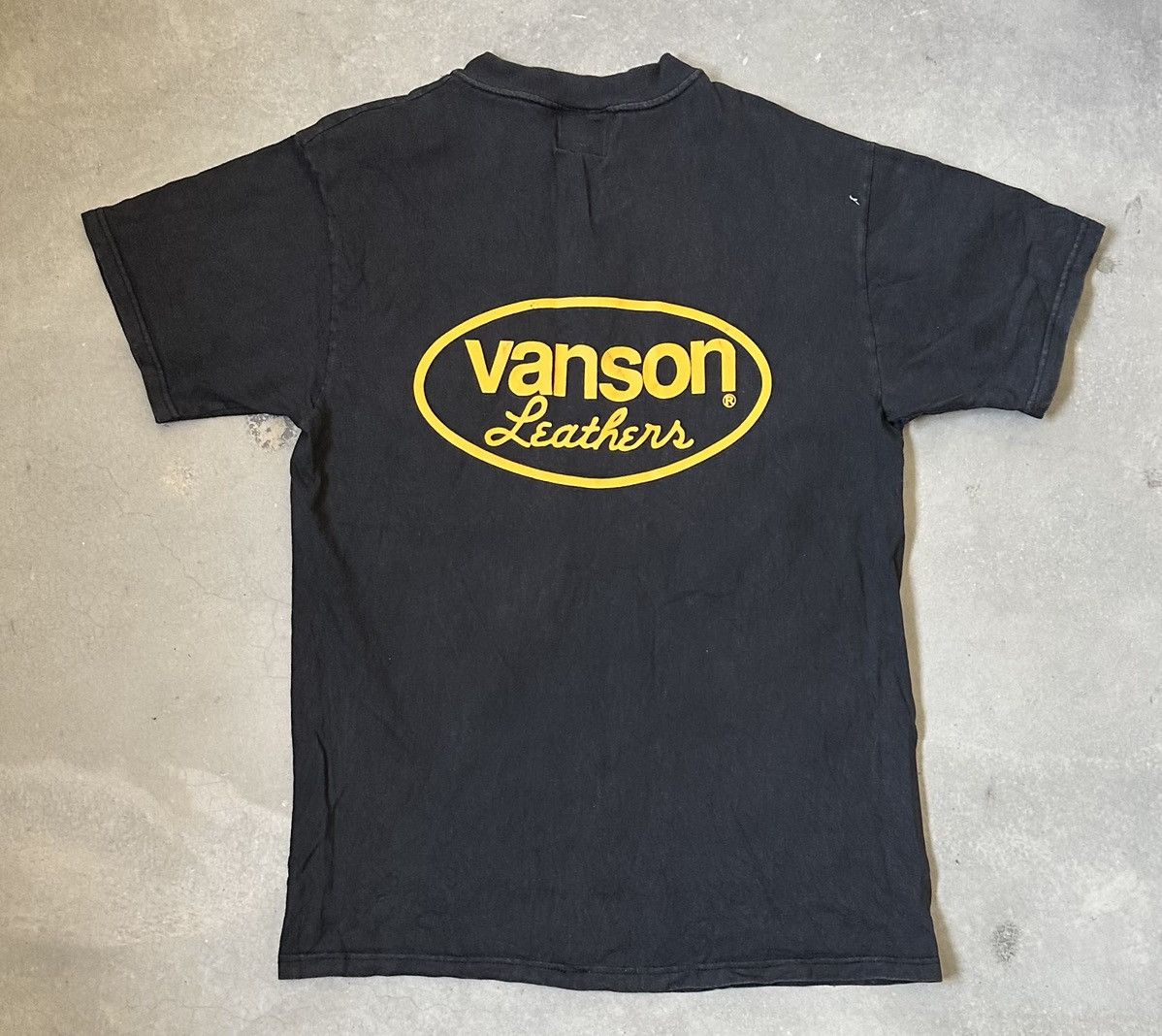 Vanson Leathers VINTAGE VANSON LEATHER TEE Size US M / EU 48-50 / 2 - 1 Thumbnail
