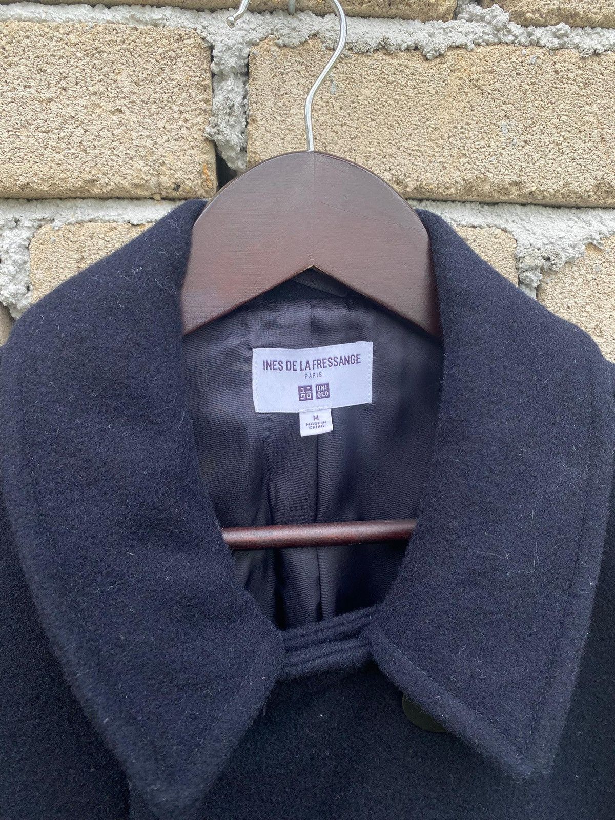 Uniqlo Uniqlo x Ines De La Fressange Paris Wool Coat Double Breast Size M / US 6-8 / IT 42-44 - 4 Thumbnail