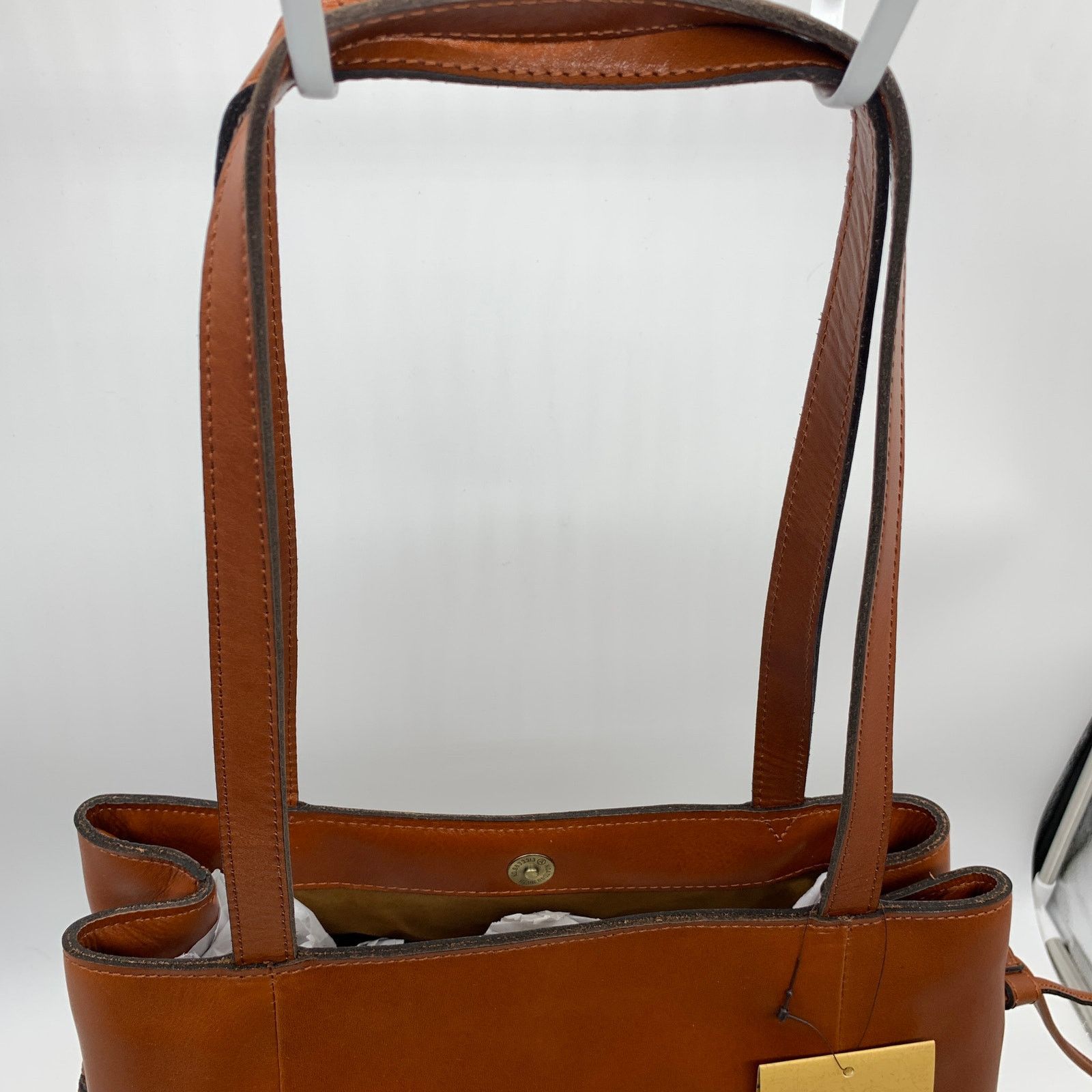 Other Patricia Nash Everton Slouchy Tote Cinnamon Brown Leather Size ONE SIZE - 15 Thumbnail