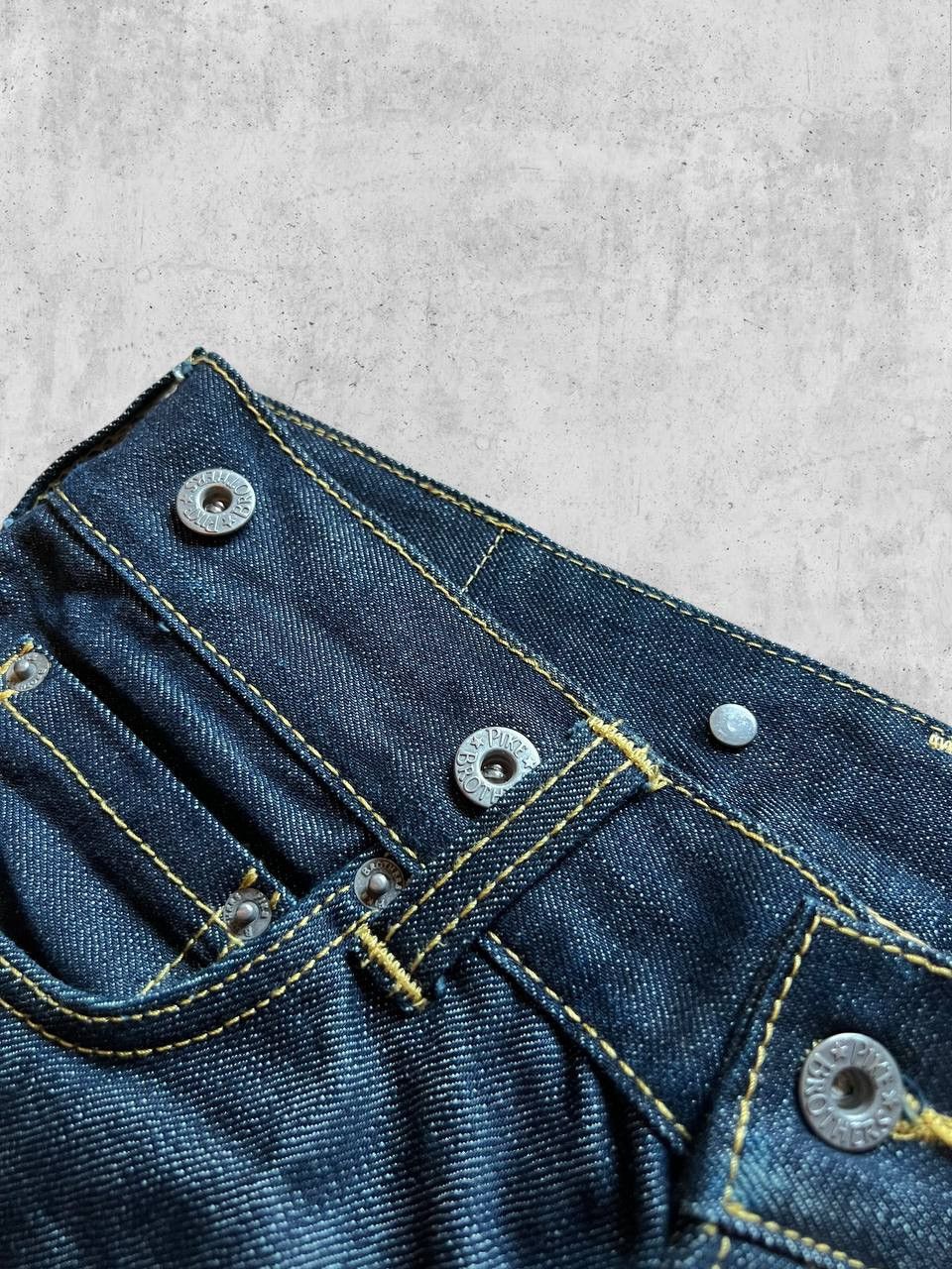 Vintage Pike Brothers SELVEDGE Roamer Pant Wide Long denim jeans 36 Size US 36 / EU 52 - 3 Thumbnail