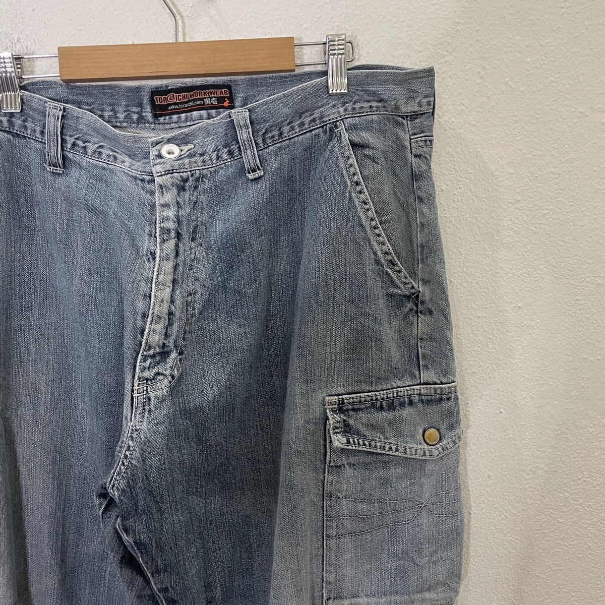 Japanese Brand Vintage Toraichi Tactical Denim Jeans Size US 35 - 2 Thumbnail