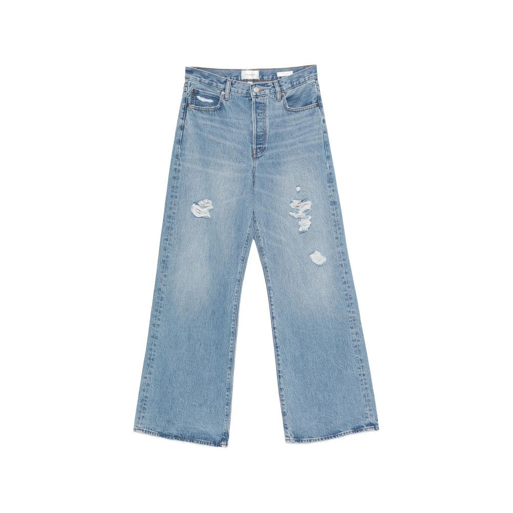 Frame Frame BLUE Denim - Wide-Leg Jeans Size 29" - 1 Thumbnail