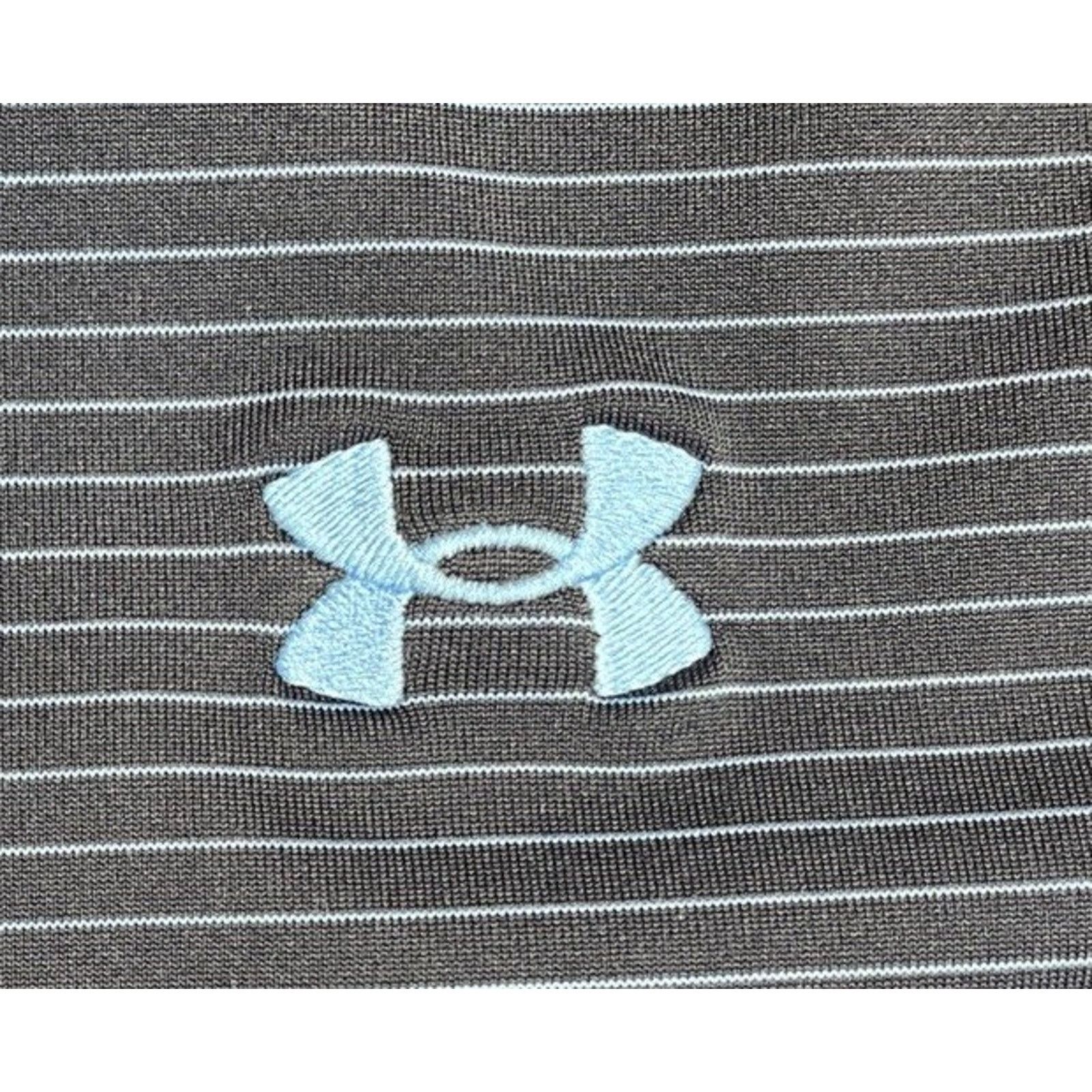 Under Armour Under Armour Men's UA Matchplay Stripe Polo Shirt Blue M Size US M / EU 48-50 / 2 - 6 Thumbnail