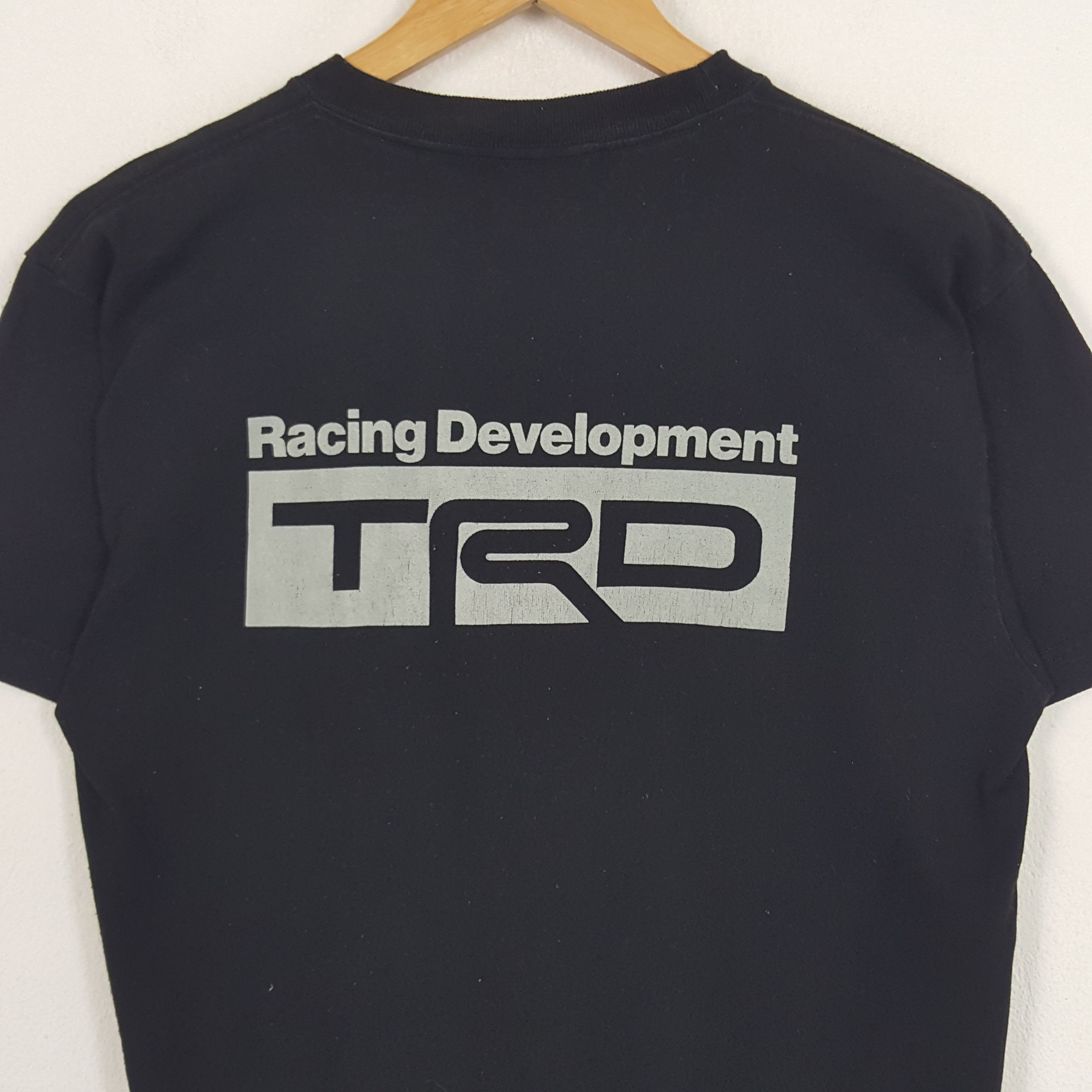 Japanese Brand × Vintage Vintage TRD Racing Development Toyota Team Tshirt Size US M / EU 48-50 / 2 - 2 Thumbnail