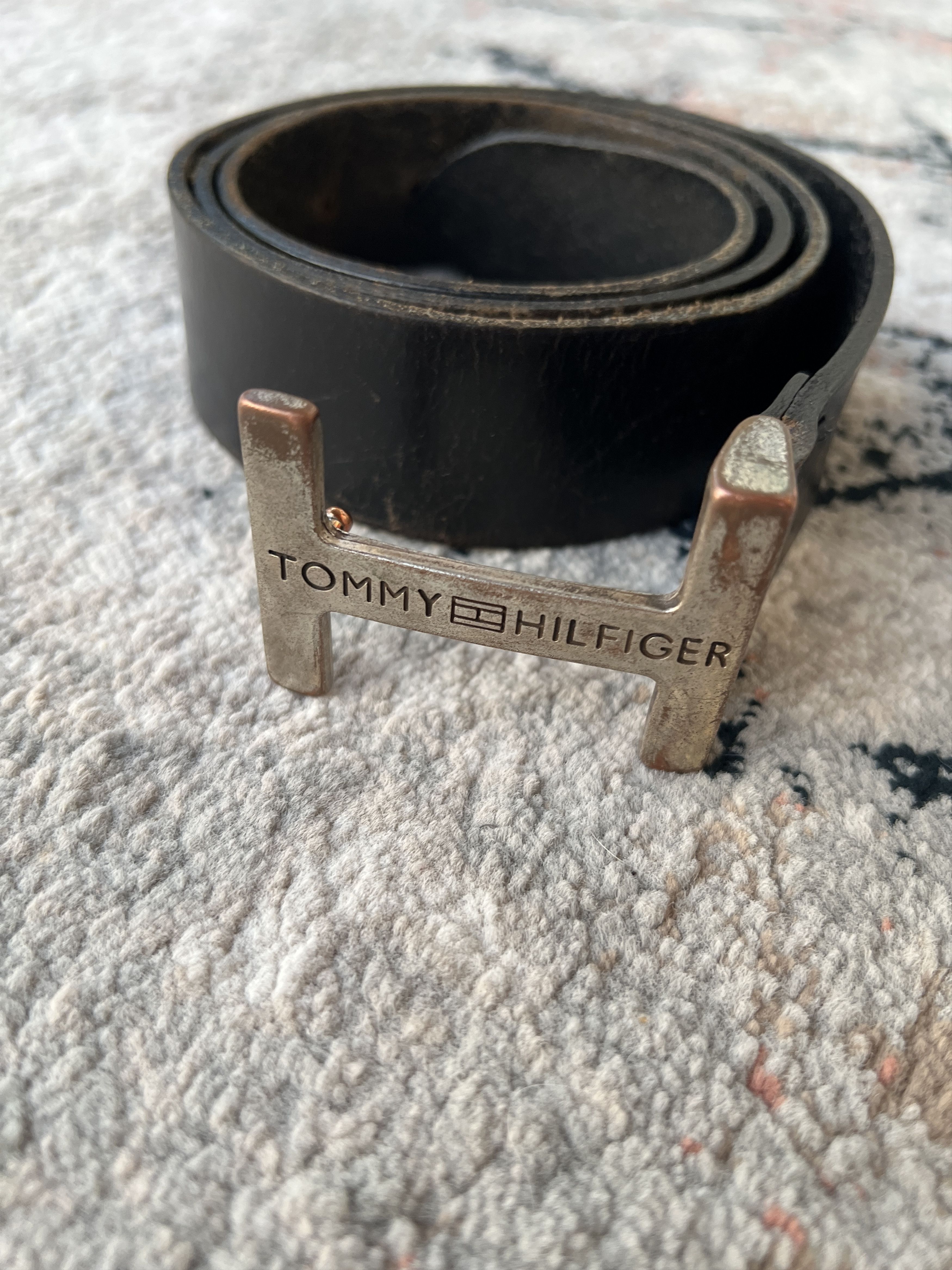 Tommy Hilfiger Tommy Hilfiger Leather Belt Size ONE SIZE - 1 Thumbnail