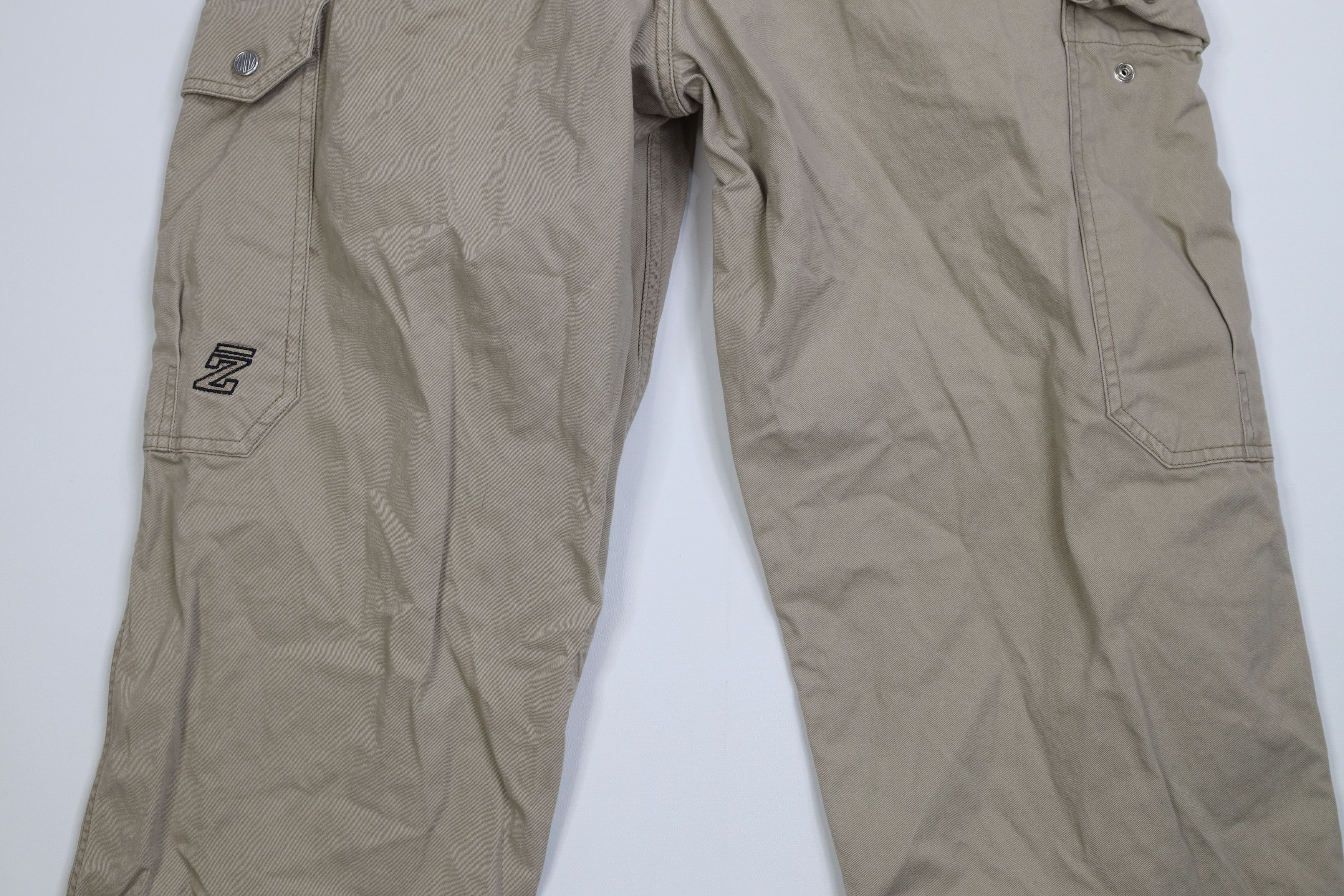 Vintage Vintage 90s Y2K Streetwear Big Pocket Wide Leg Cargo Pants Size US 36 / EU 52 - 12 Thumbnail