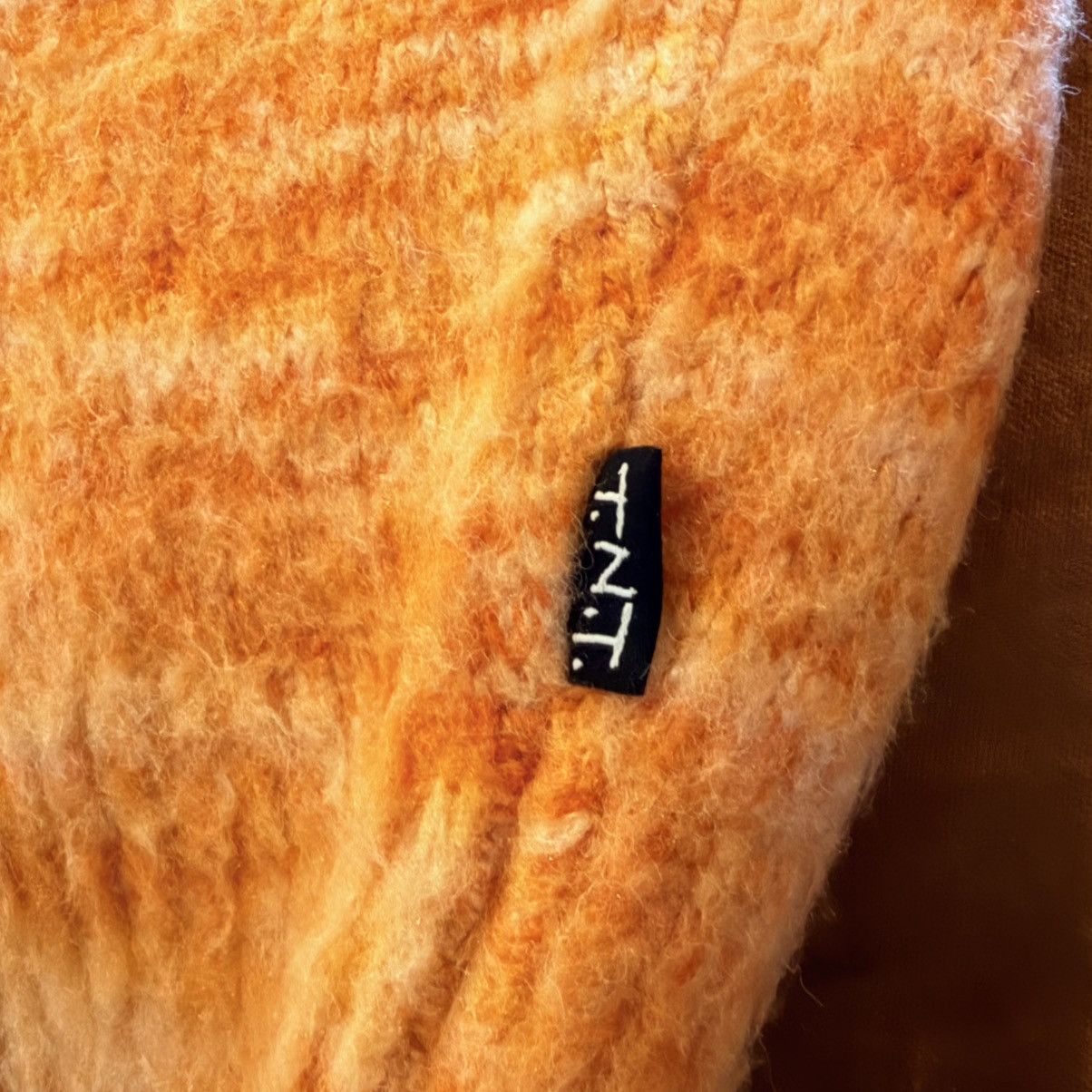 thisisneverthat thisisneverthat Static Knit Sweater (orange) Size US L / EU 52-54 / 3 - 5 Thumbnail