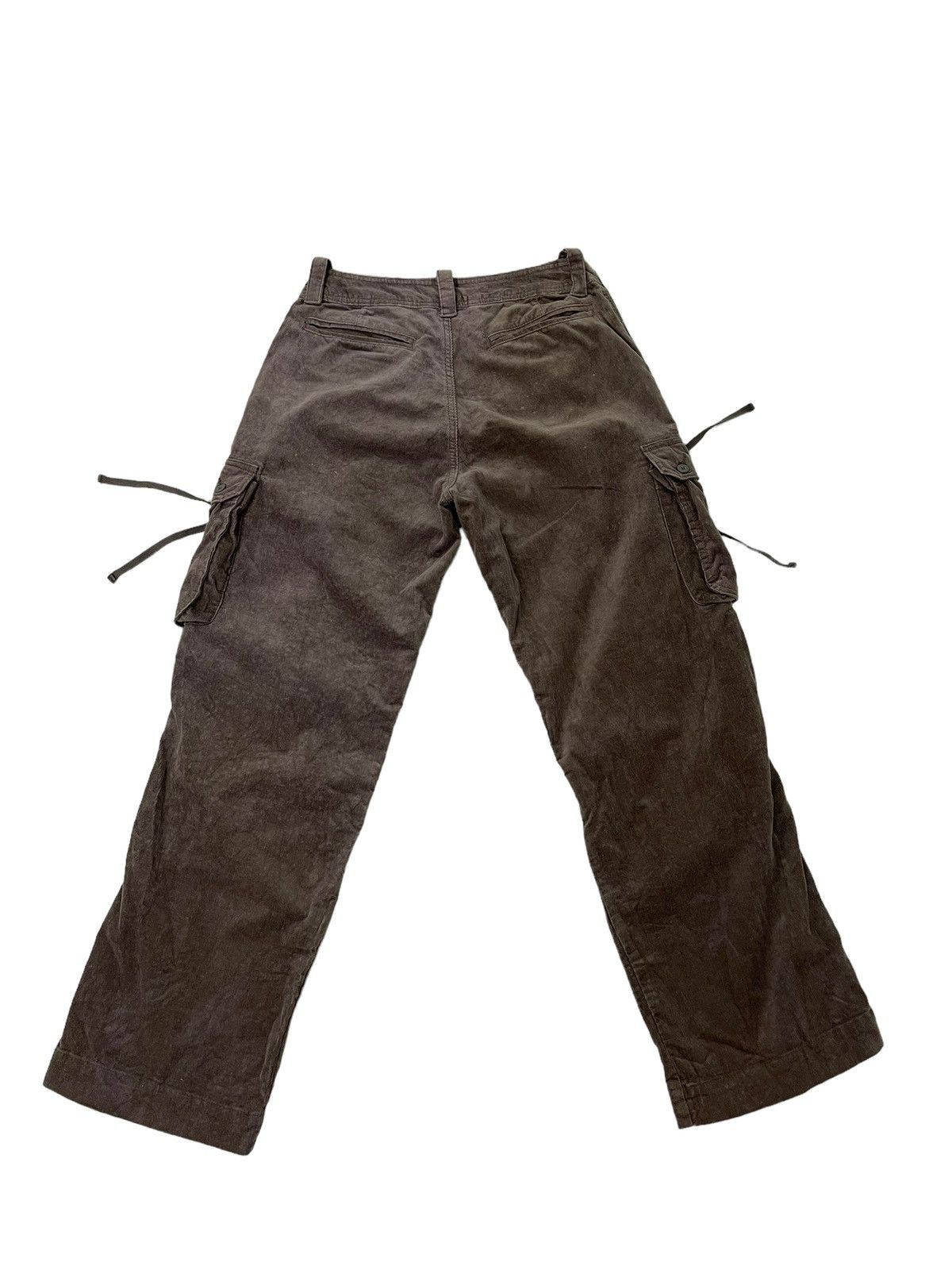 Japanese Brand Wide Cargo Sunny Cloud Corduroy Loose 6🟦8 Size US 31 - 12 Thumbnail
