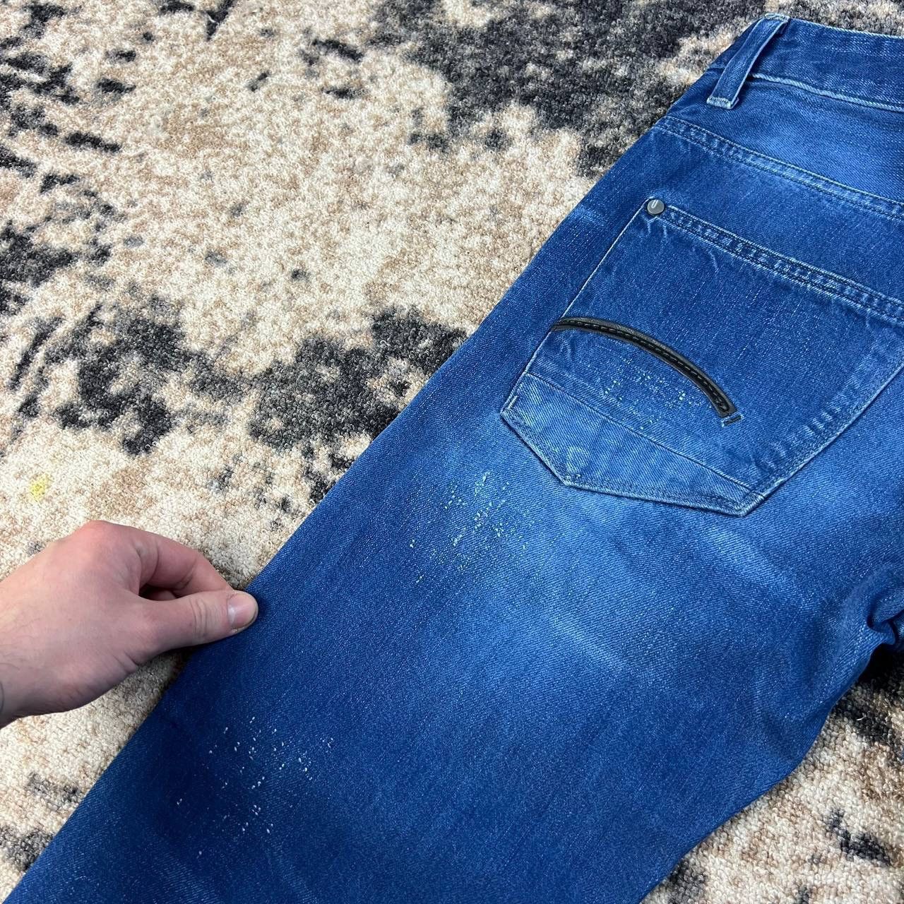 G-Star G-Star Raw Vintage Distressed Style Blue Denim Jeans Size US 30 / EU 46 - 5 Thumbnail