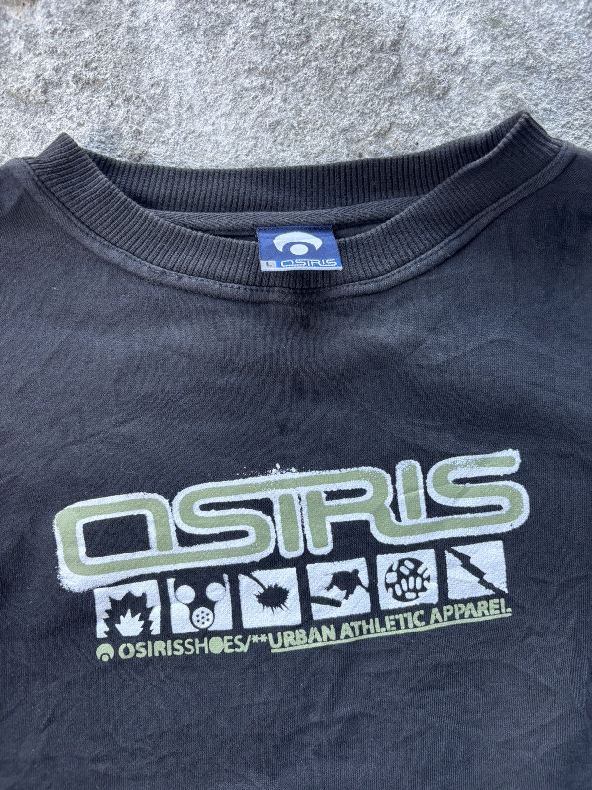 Osiris Vintage Osiris Sweatshirt Size US L / EU 52-54 / 3 - 2 Thumbnail