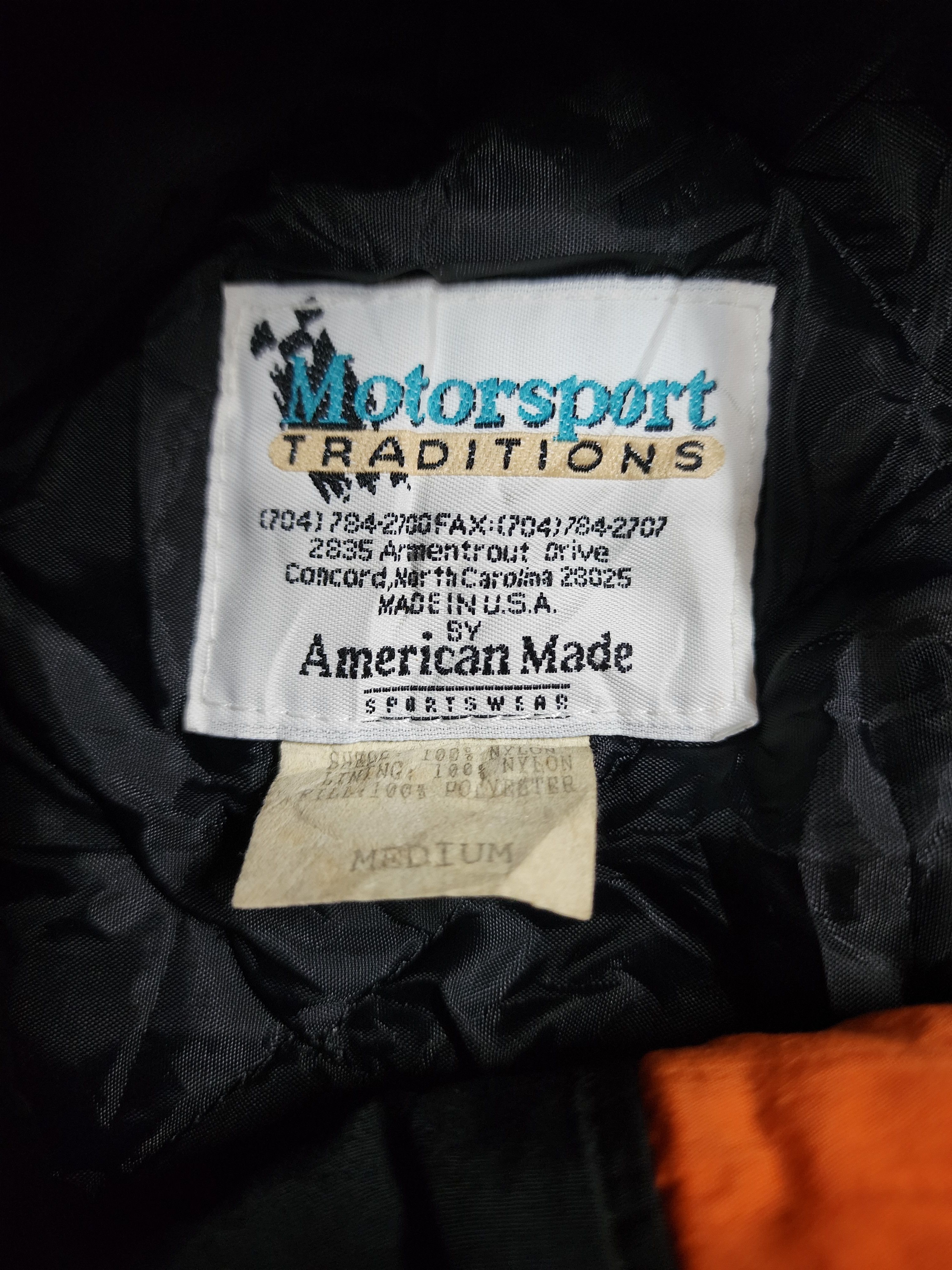 Gear for Sports Ditch Witch Motor Sports Vintage Bomber Jacket Size US M / EU 48-50 / 2 - 4 Thumbnail