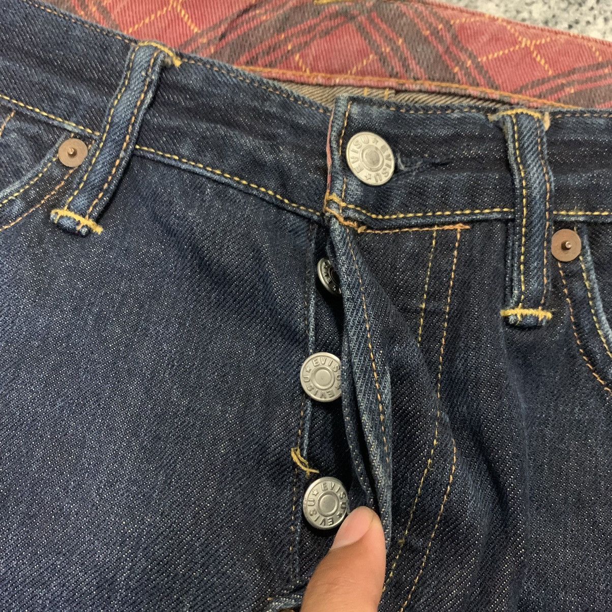 Evisu Evisu Seagull White Painting Selvedge Jeans Size US 32 / EU 48 - 14 Thumbnail