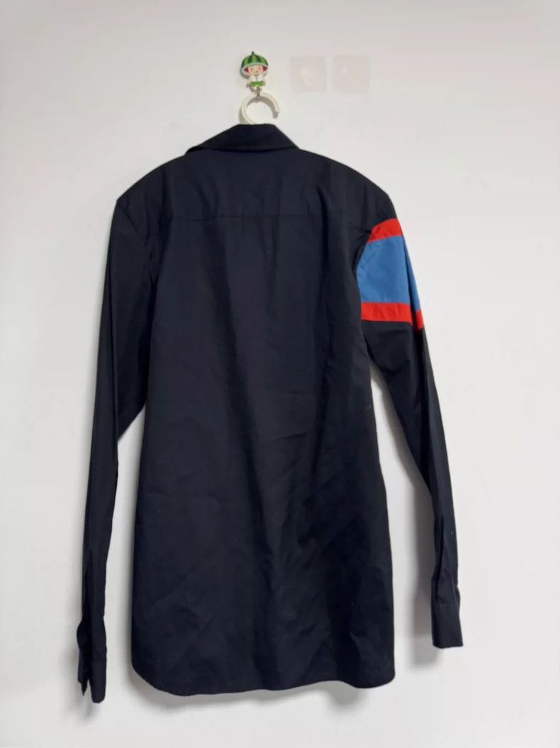 Givenchy Givenchy Size38 Black Men's Shirt, Classic Style with Red a Size US M / EU 48-50 / 2 - 2 Thumbnail