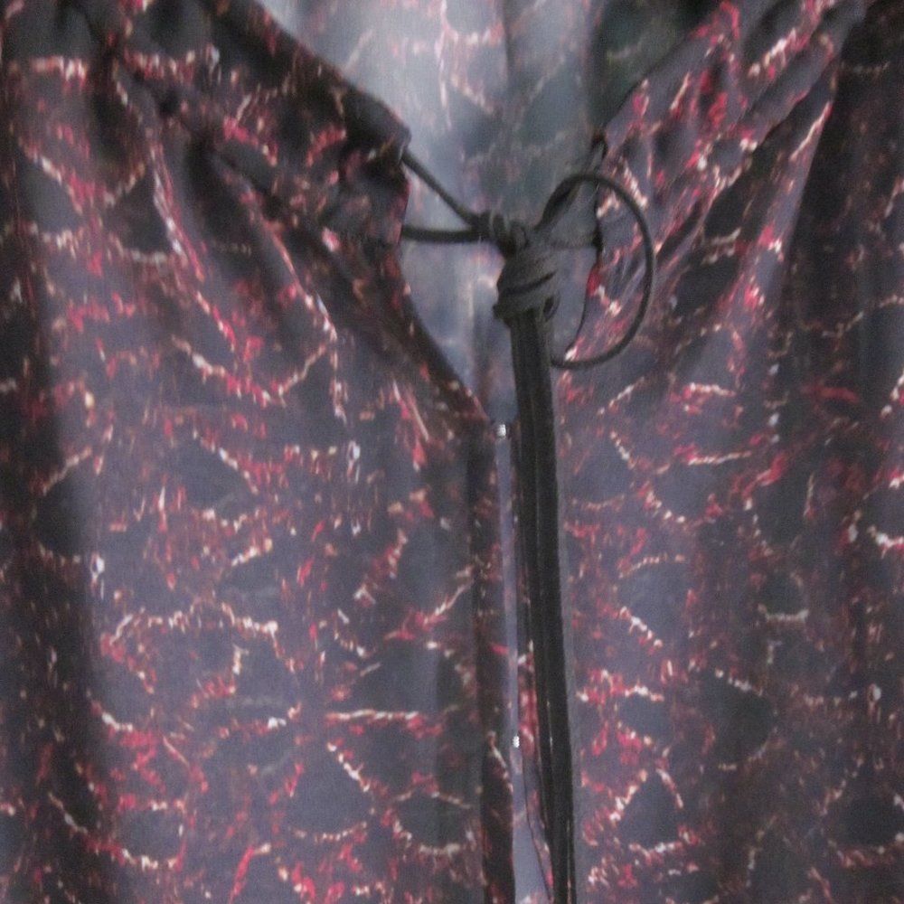 Iro I. R. O. Sheer Blouse with Leather Tie 36 / S Size S / US 4 / IT 40 - 3 Thumbnail