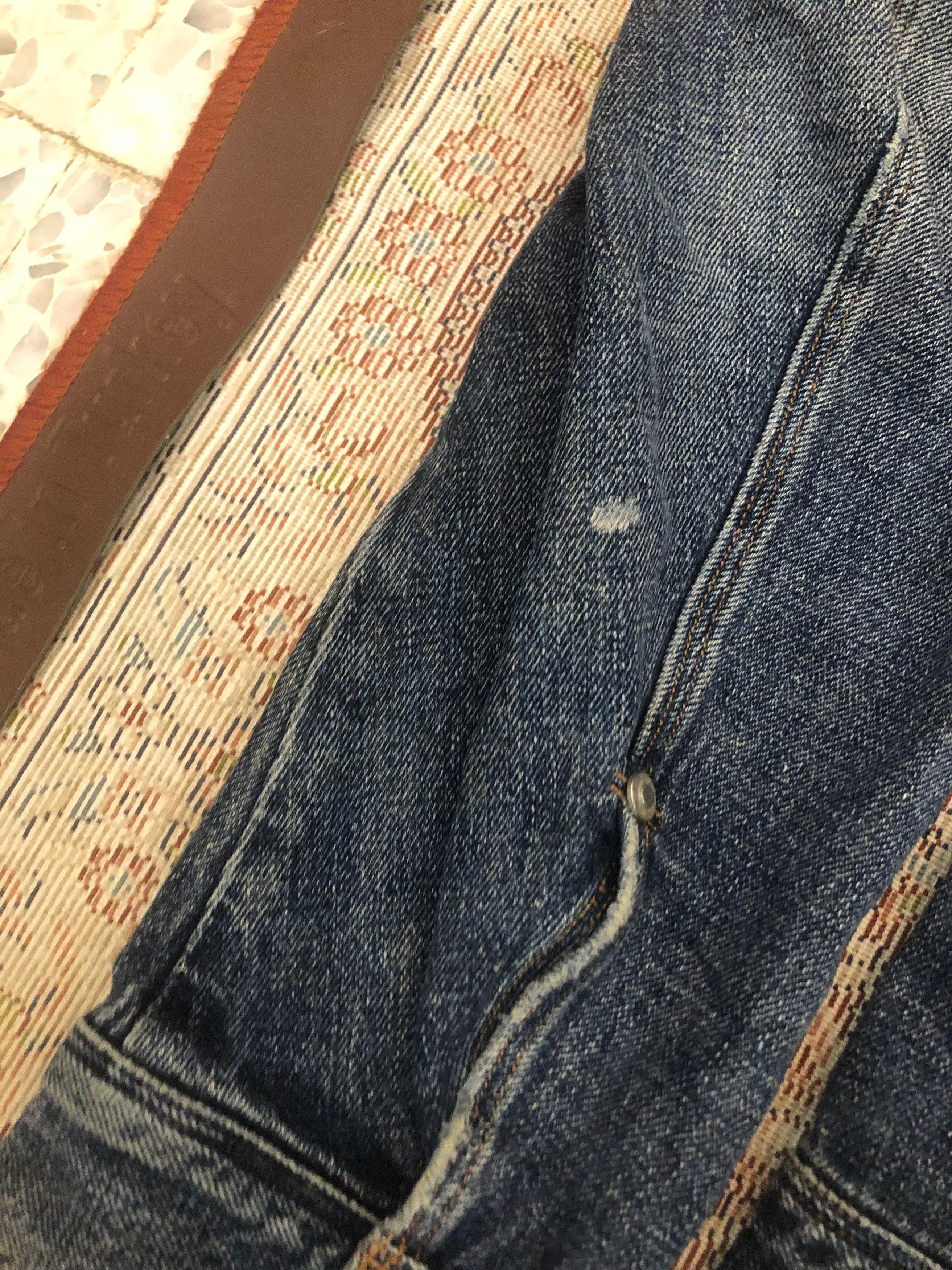 Levi's Vintage Clothing LEVIS ENGINEERED Jacket Mens Medium denim Trucker slim Size US M / EU 48-50 / 2 - 8 Thumbnail