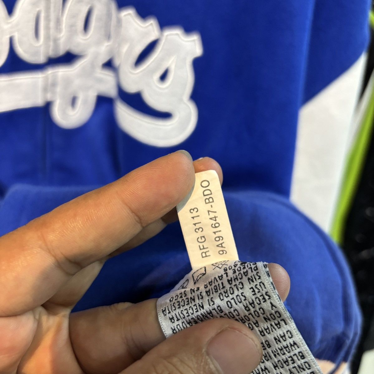 MLB Vintage MLB Dodgers hoodie by Carl Banks Size US XXL / EU 58 / 5 - 7 Thumbnail