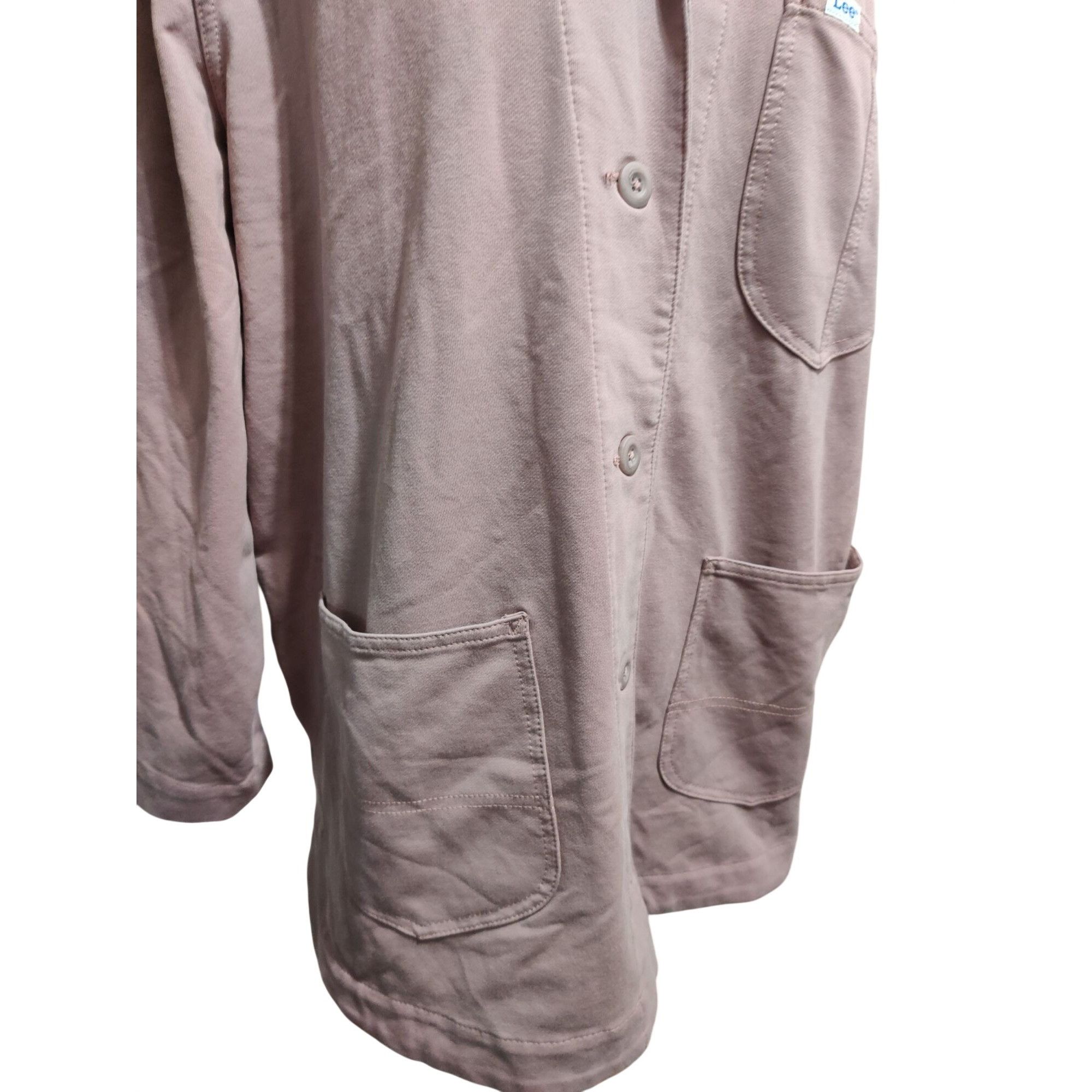 Lee Lee XL Dreamy Mauve Utility Jacket Button Front Chore Coat S Size XL / US 12-14 / IT 48-50 - 16 Thumbnail