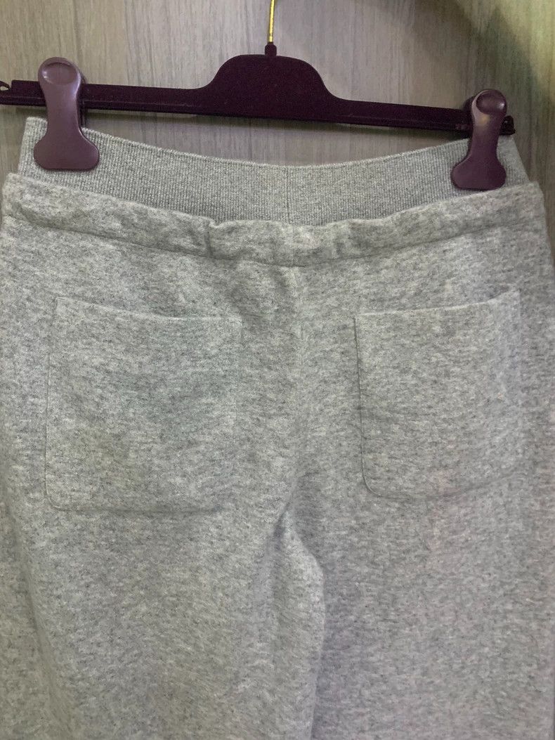 Loro Piana LORO PIANA Classic grey cashmere straight leg trousers Size 26" / US 2 / IT 38 - 3 Thumbnail