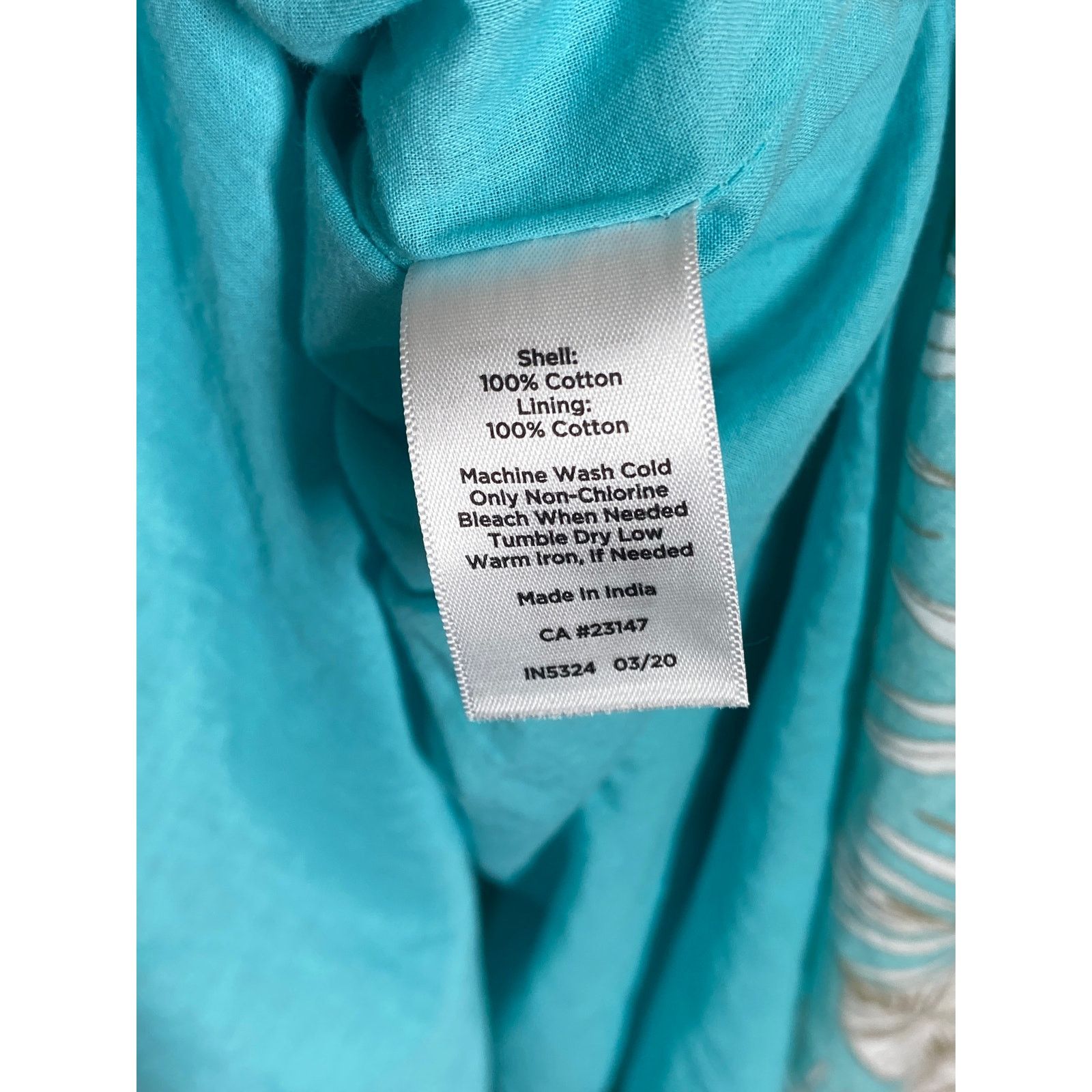 Talbots Talbots Cotton Tropical Short Sleeve Tropical Midi Dress 10 Size L / US 10 / IT 46 - 5 Thumbnail