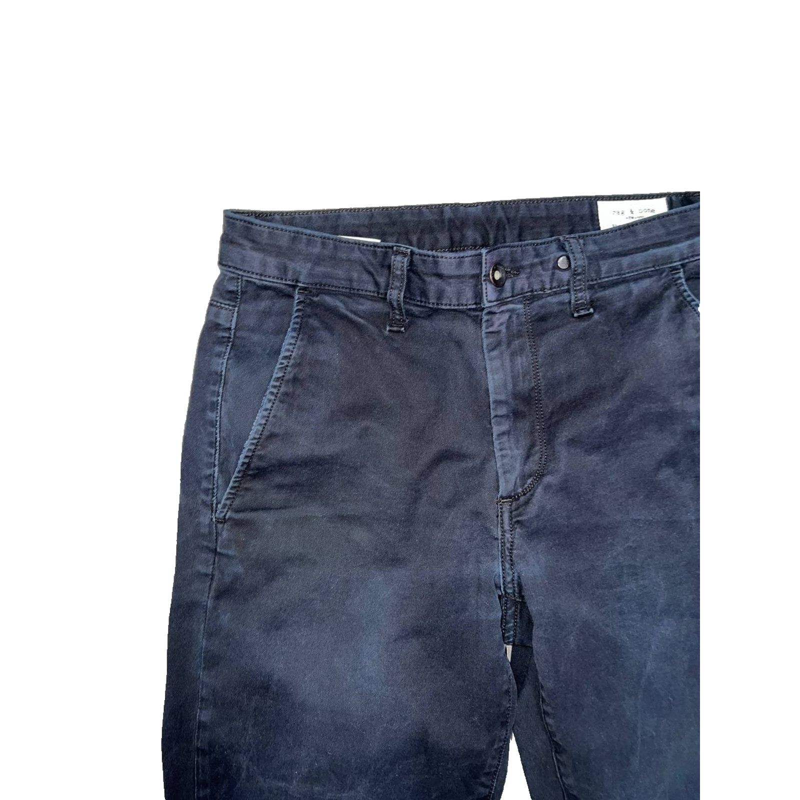 Rag & Bone Rag & Bone Womens Mid Rise Jeans Dark Navy Sz 28 A003219 Size 28" / US 6 / IT 42 - 2 Thumbnail