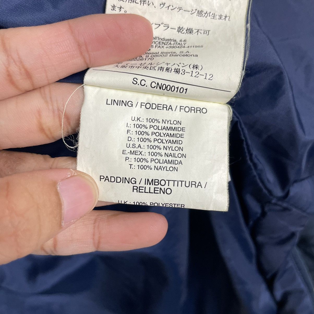 Diesel × Other 💥DIESEL LIGHT PUFFER PADDED ZIPPER JACKET Size US XL / EU 56 / 4 - 18 Thumbnail