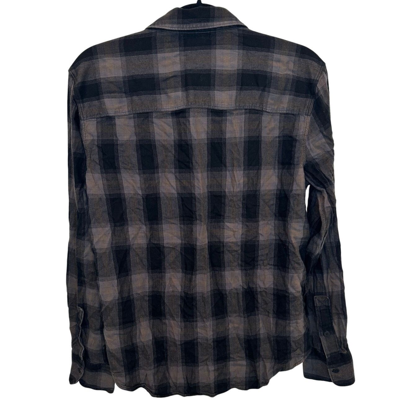 Paige PAIGE Everett Plaid Flannel Button-up Shirt Evening Canyon Size US M / EU 48-50 / 2 - 2 Thumbnail