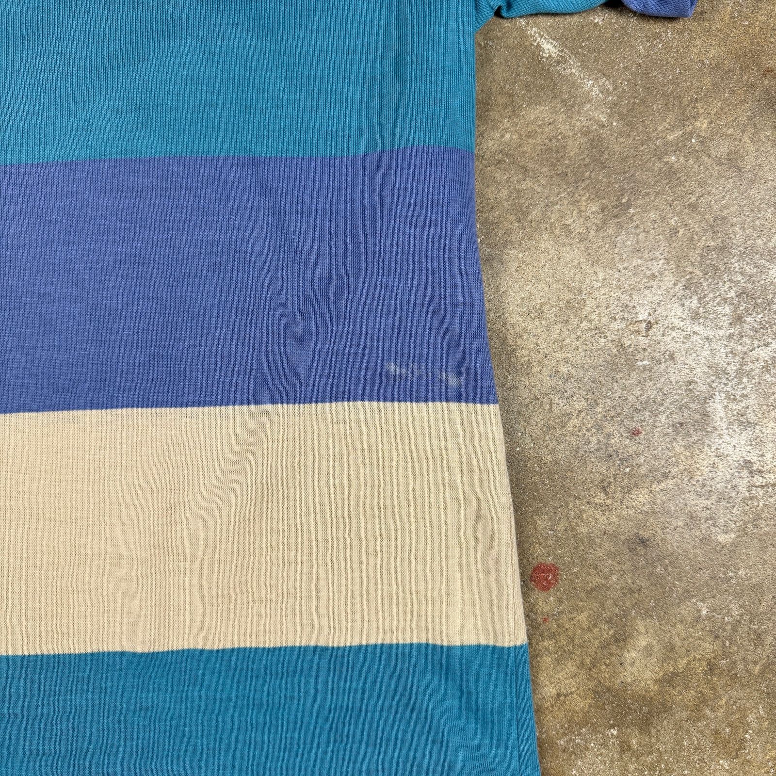 Other Vintage Coyote by Argo Striped T-Shirt USA Made Men’s Large Size US L / EU 52-54 / 3 - 3 Thumbnail