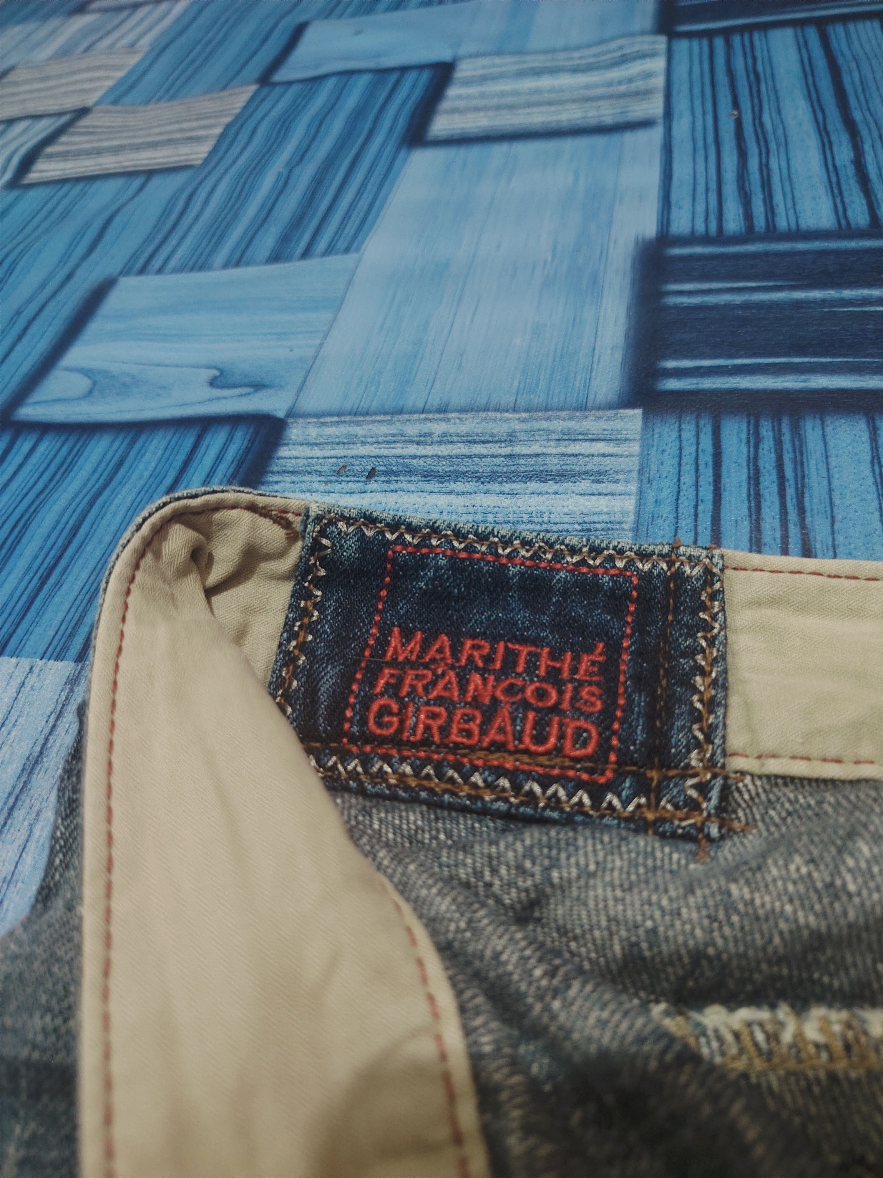 Marithe + Francois Girbaud Japanese Marithe Francois Girbaud Baggy Style Flare Jeans Size US 35 - 8 Thumbnail