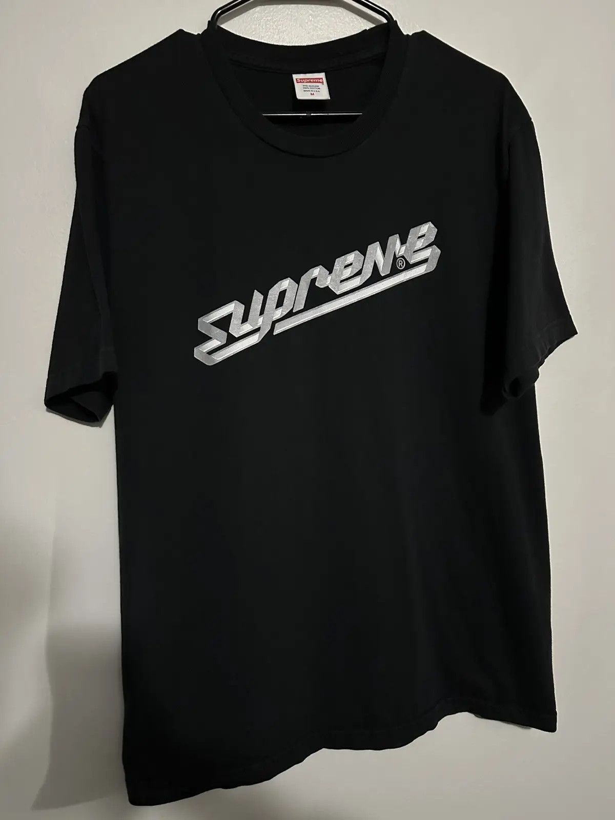 Supreme Supreme Banner Tee Size US M / EU 48-50 / 2 - 1 Thumbnail