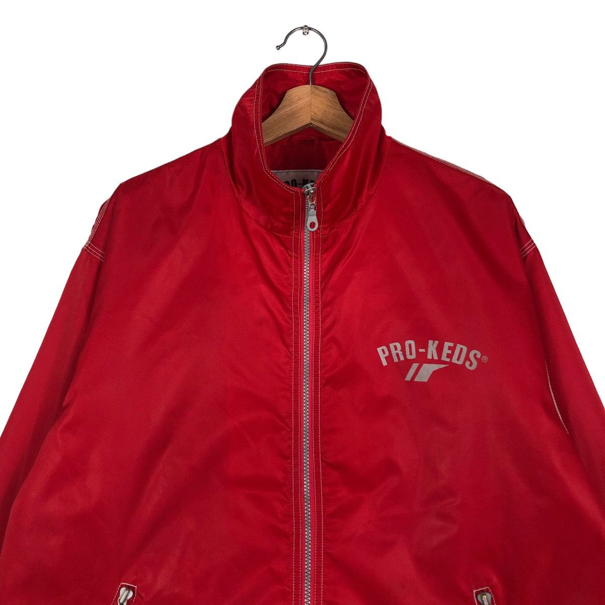Japanese Brand 🔥Vintage Coach Jacket Training Pro-Keds Big Logo Spell Out Size US L / EU 52-54 / 3 - 3 Thumbnail