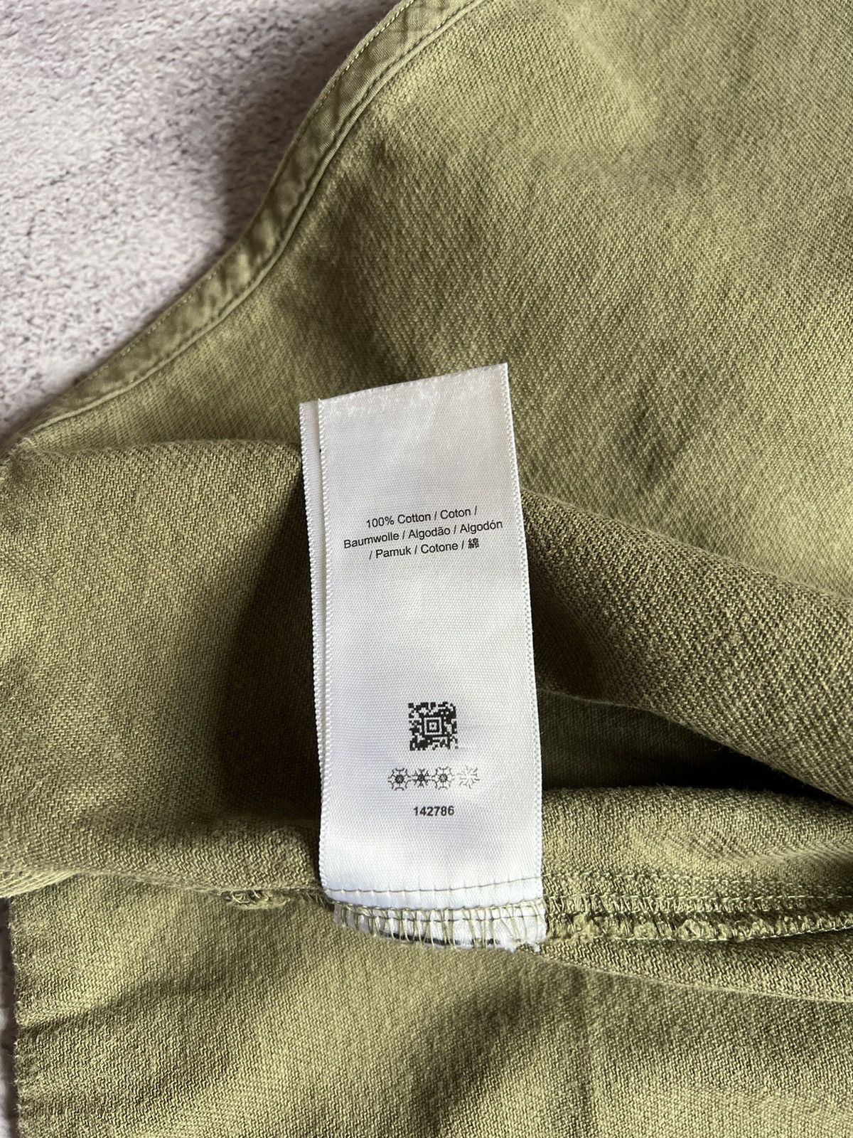 Fred Perry Fred Perry Twill Overshirt Warm Stone Khaki Mens XXL Size US XXL / EU 58 / 5 - 10 Thumbnail