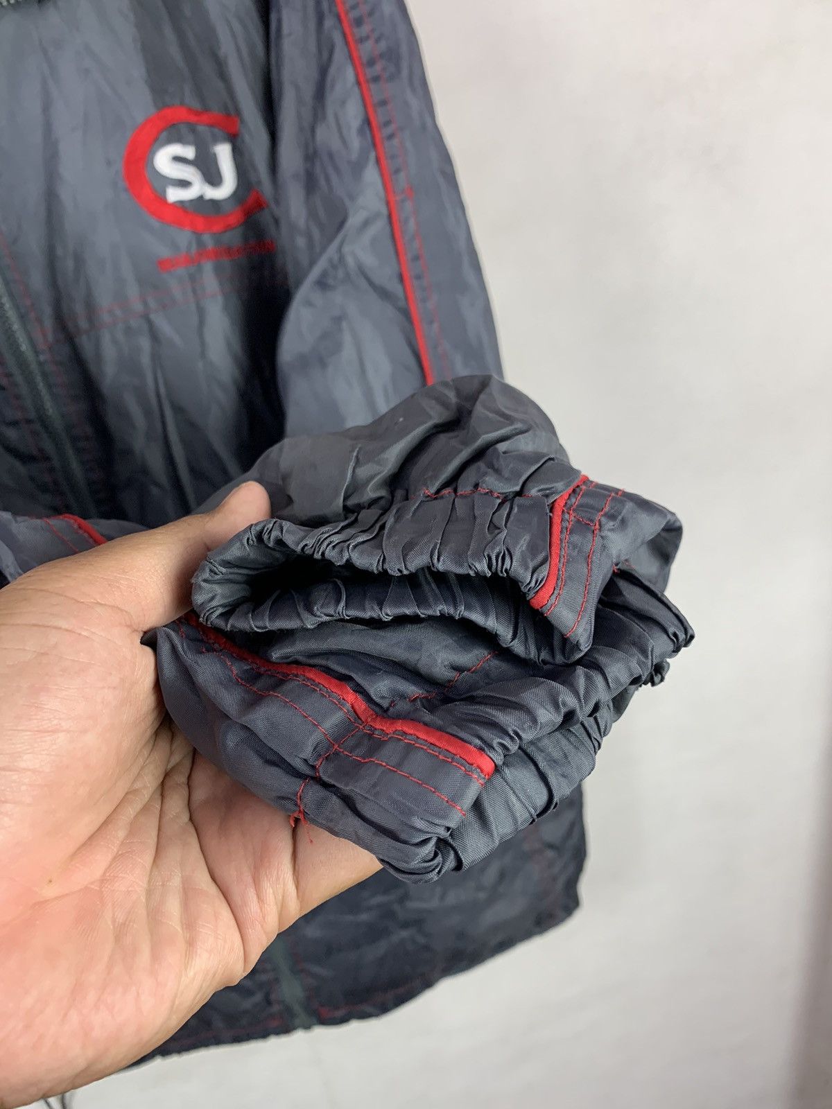 Sean John Rare! Sean John Big Logo Backhit Light Jacket Windbreaker Size US L / EU 52-54 / 3 - 6 Thumbnail